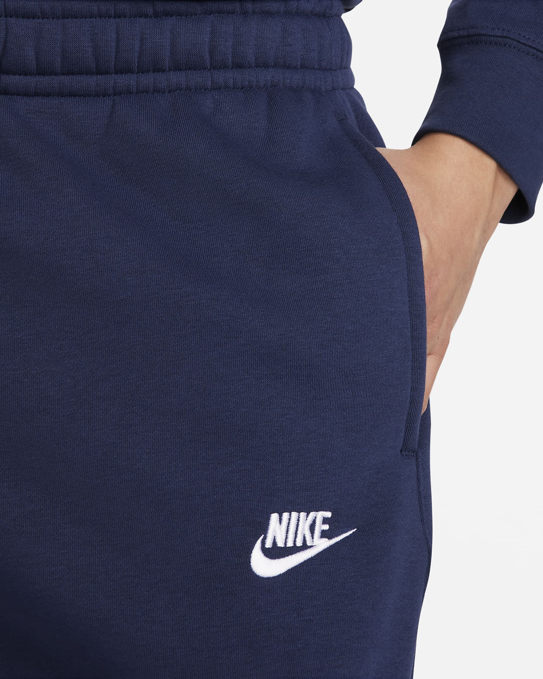 Nike Sportswear Club Fleece Joggers - Midnight Navy/Midnight Navy/Blanc