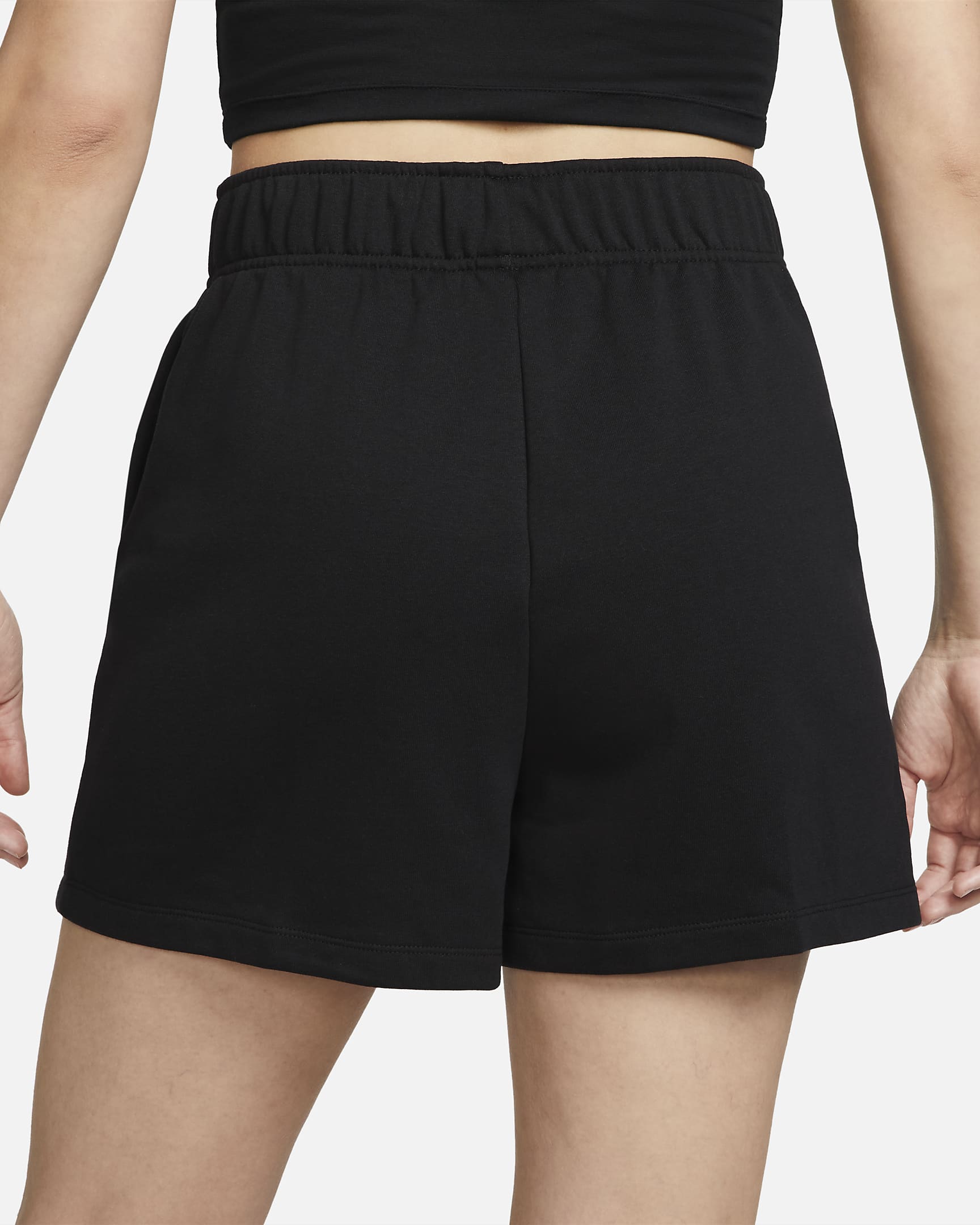 fleece shorts womens nike