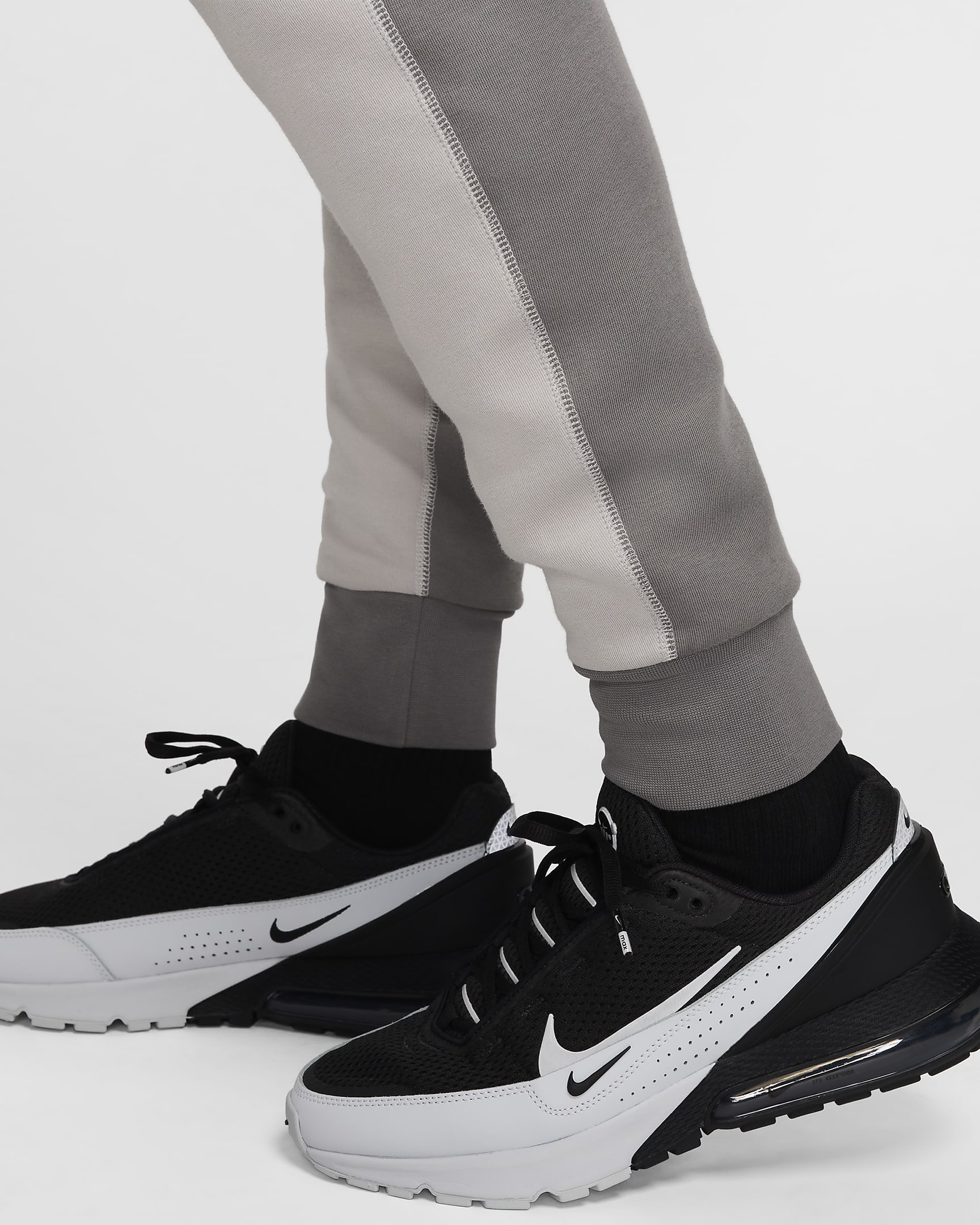 Nike Sportswear Tech Fleece Joggers - Home - Light Iron Ore/Flat Pewter/Negre