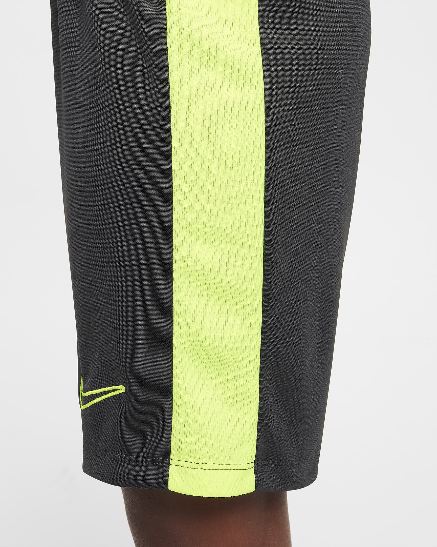 Nike Dri-FIT Academy23 Kids' Football Shorts - Anthracite/Volt/Volt