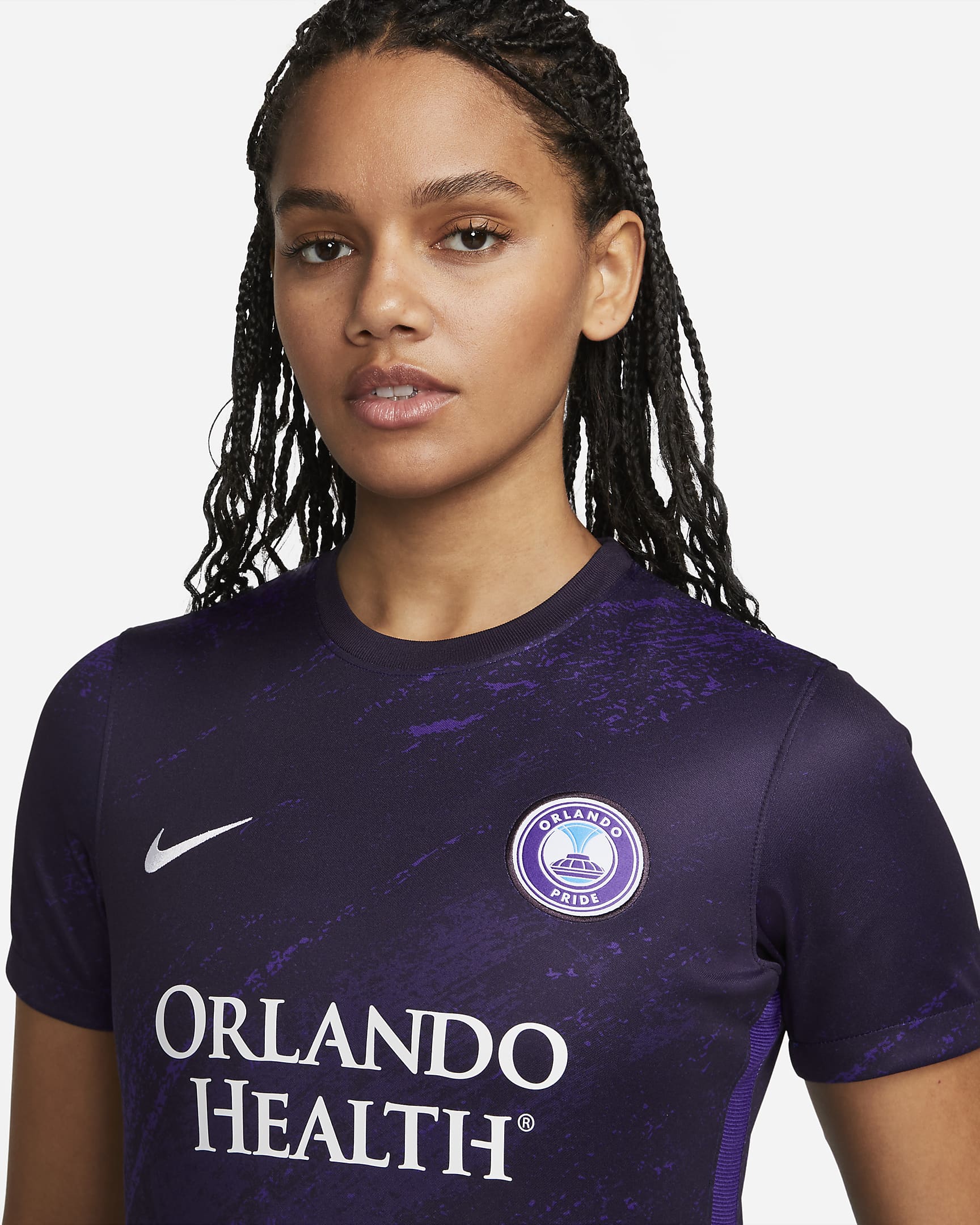 Orlando Pride 2023 Stadium Home Women's Nike DriFIT Soccer Jersey