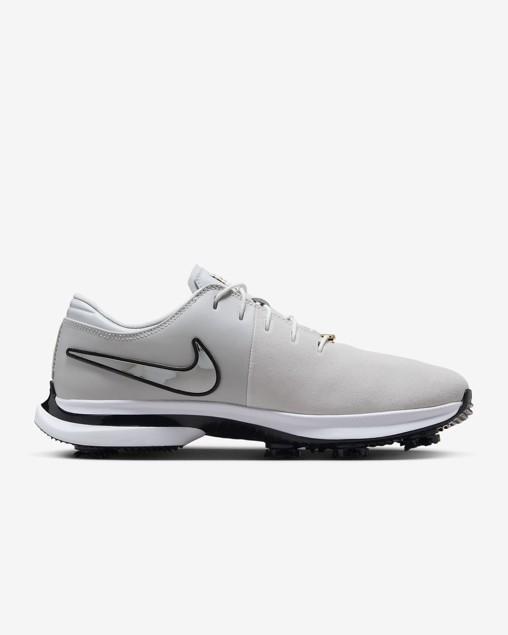 Nike Air Zoom Victory Tour 3 NRG Golf Shoes (Extra Wide) - White/Metallic Silver/Black/Metallic Gold