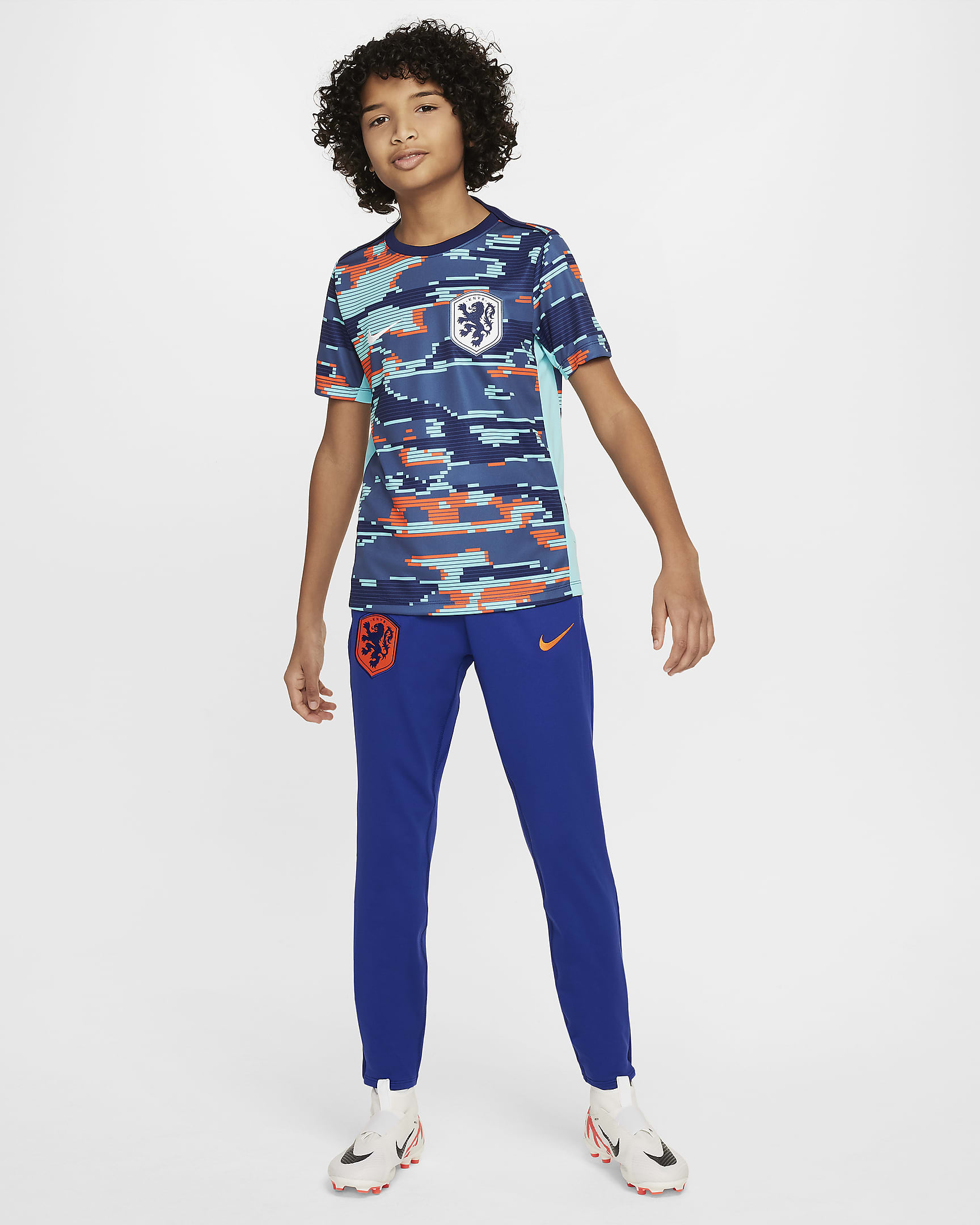 Netherlands Academy Pro Older Kids' Nike Dri-FIT Football Pre-Match ...