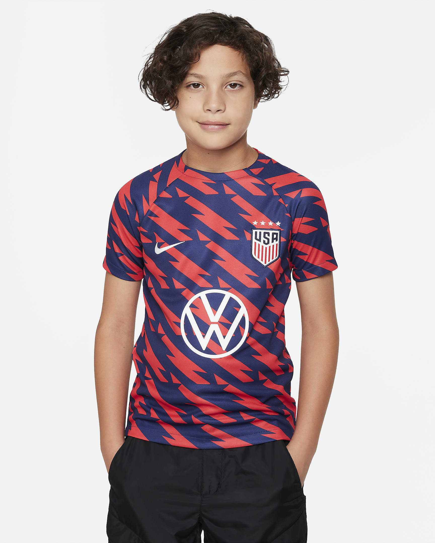 U.S. Academy Pro Big Kids' Nike Dri-FIT Soccer Top. Nike.com