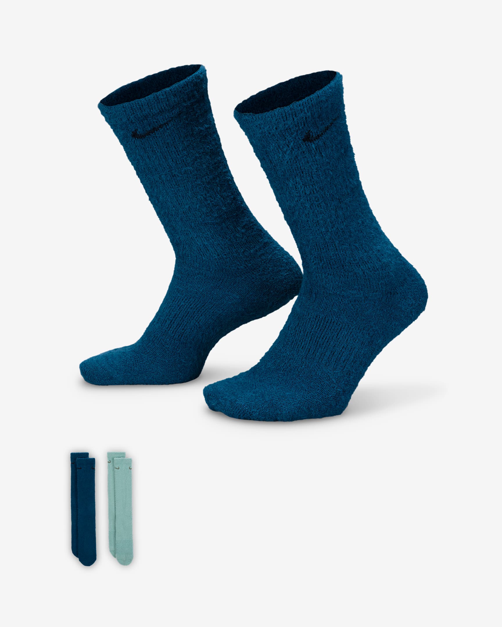 Nike Everyday Mitjons alts amb amortiment (2 parells) - Multicolor