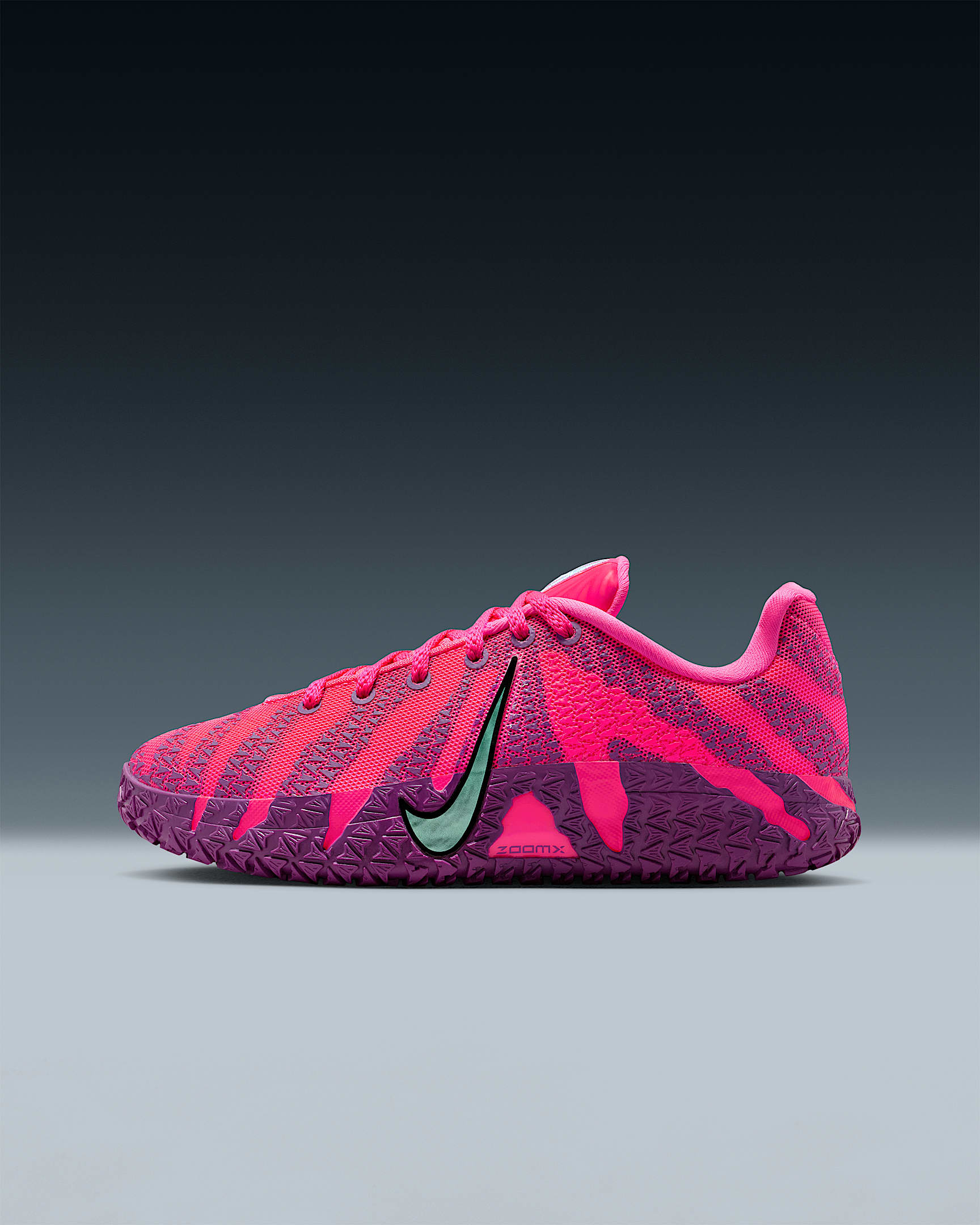 Ja 3 "Price of Admission" Big Kids' Basketball Shoes - Hyper Pink/Black/Viotech/Mint Foam