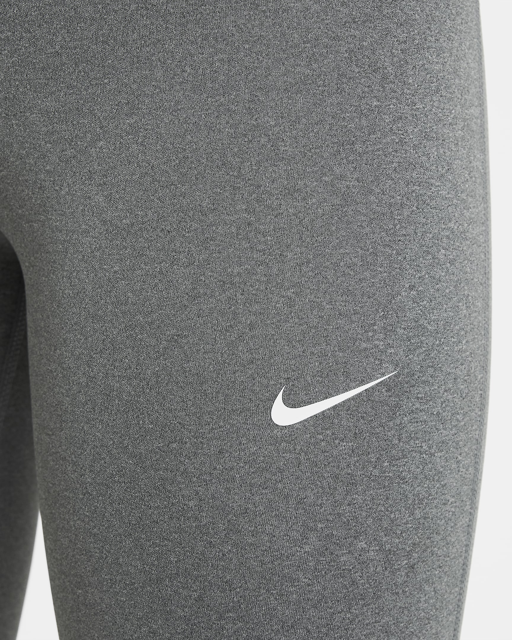 Legíny Nike Pro Dri-FIT pro větší děti (dívky) - Carbon Heather/Bílá