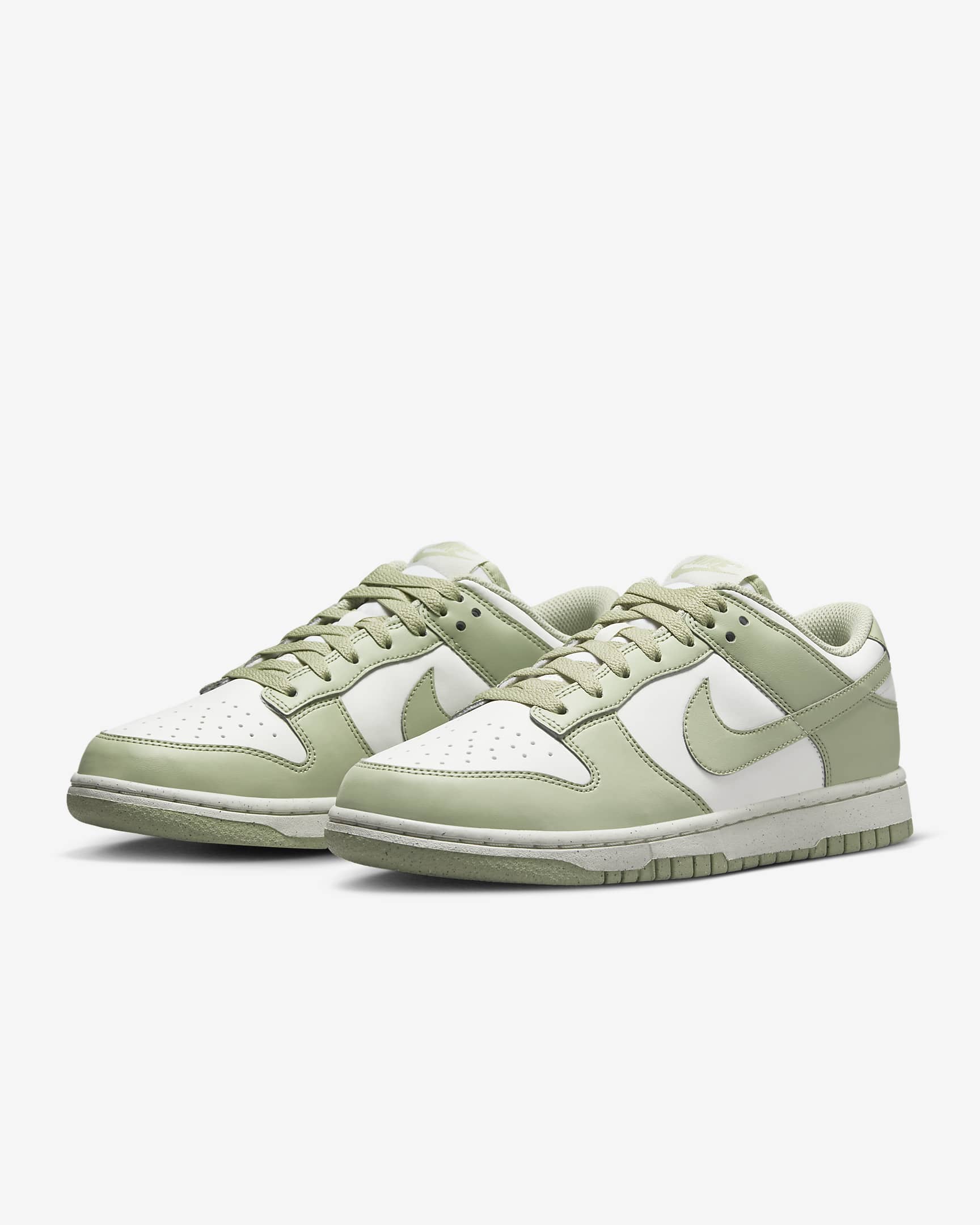 Nike Dunk Low damesschoenen - Olive Aura/Coconut Milk/Wit/Sail