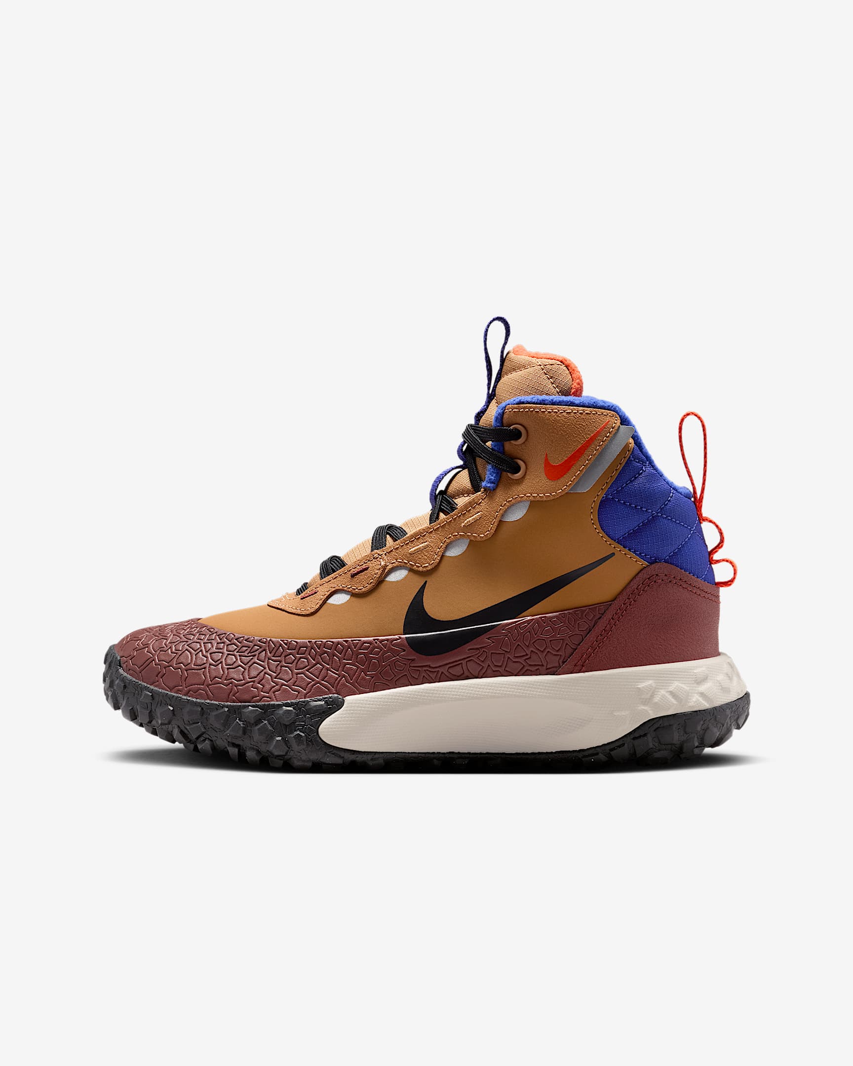 Nike Terrascout-støvler til større børn - Flax/Bronze Eclipse/Deep Night/sort