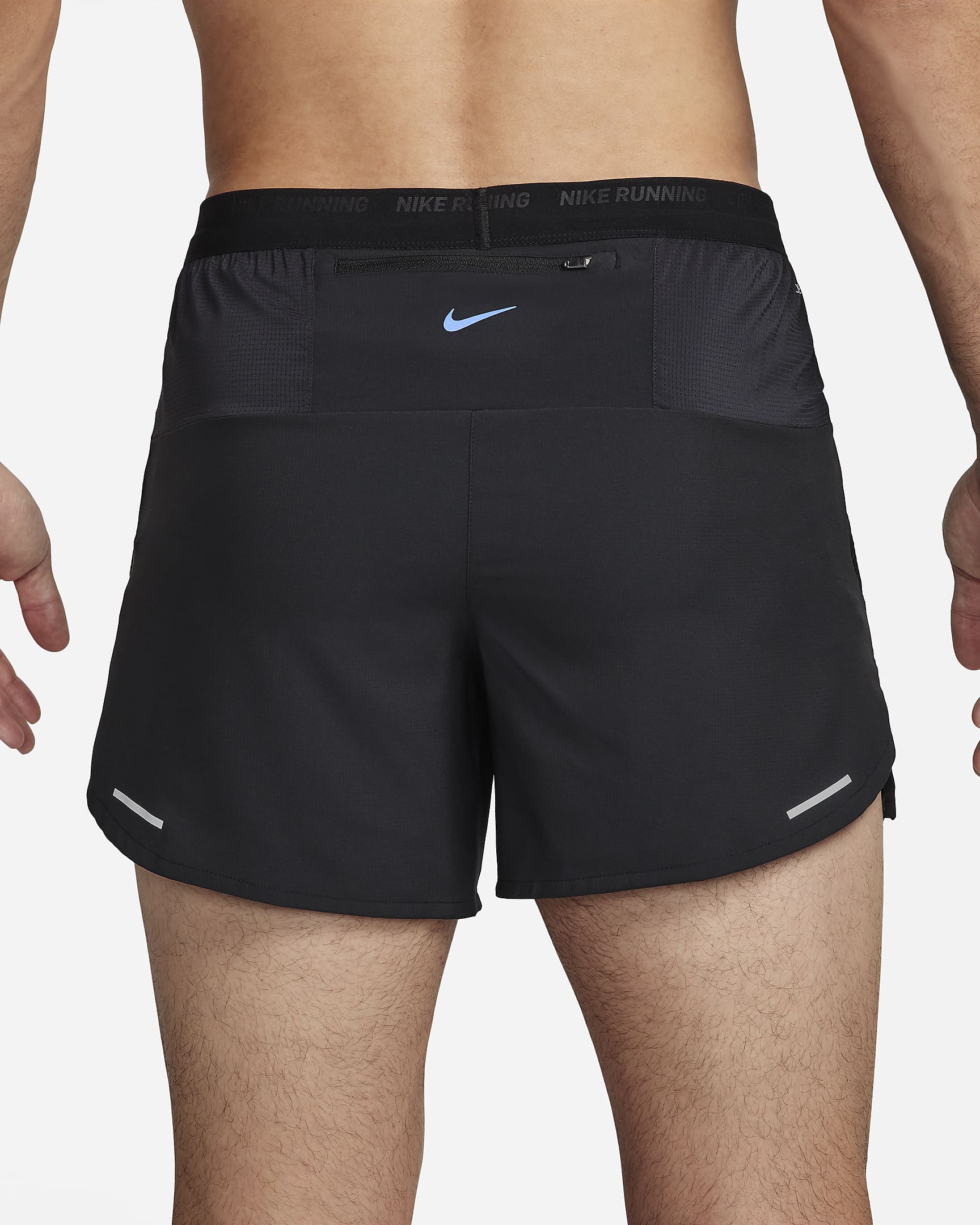 Mannen Gym Shorts met rits zakken, Quick Dry Running Athletic Shorts, Lichtgewicht Sport Basketbal Workout Shorts Zomer Activewear voor mannen Zwart Maat S