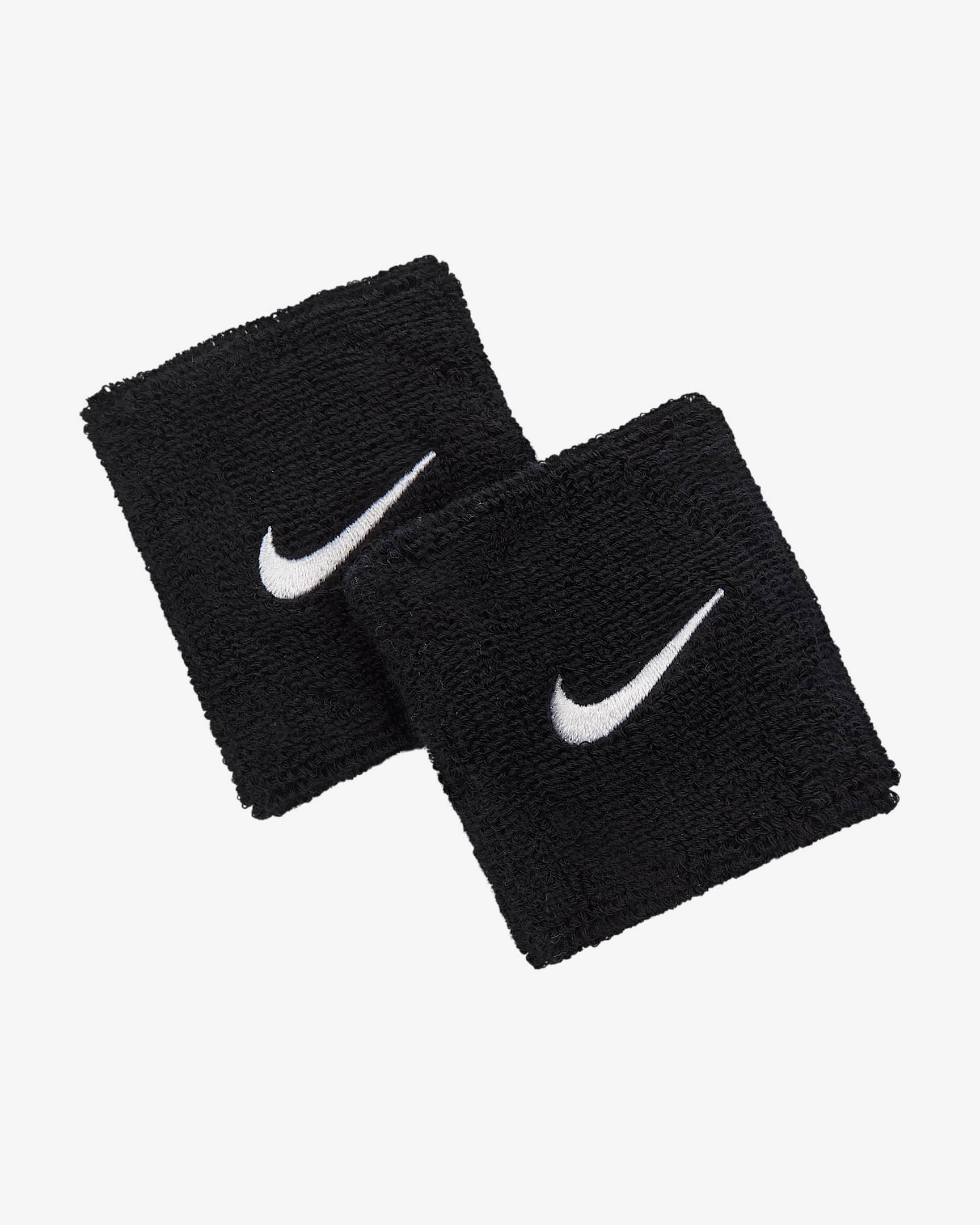 Nike Swoosh Classic Wristbands (2-Pack) - Black