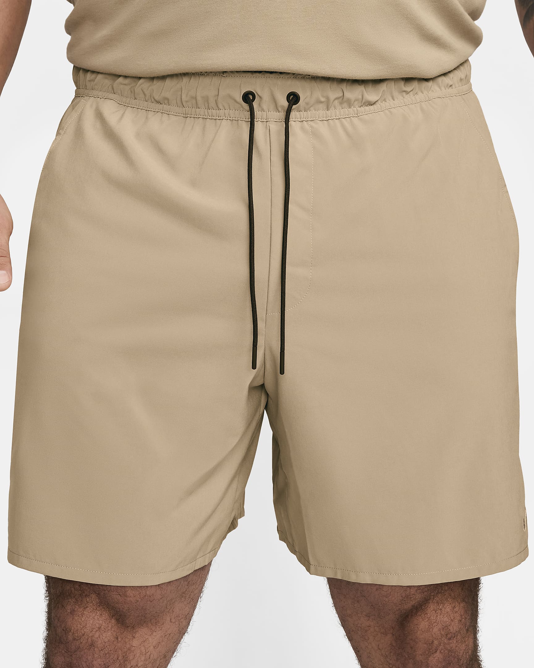 Short non doublé Nike Unlimited Dri-FIT 18 cm pour homme - Khaki/Noir/Khaki