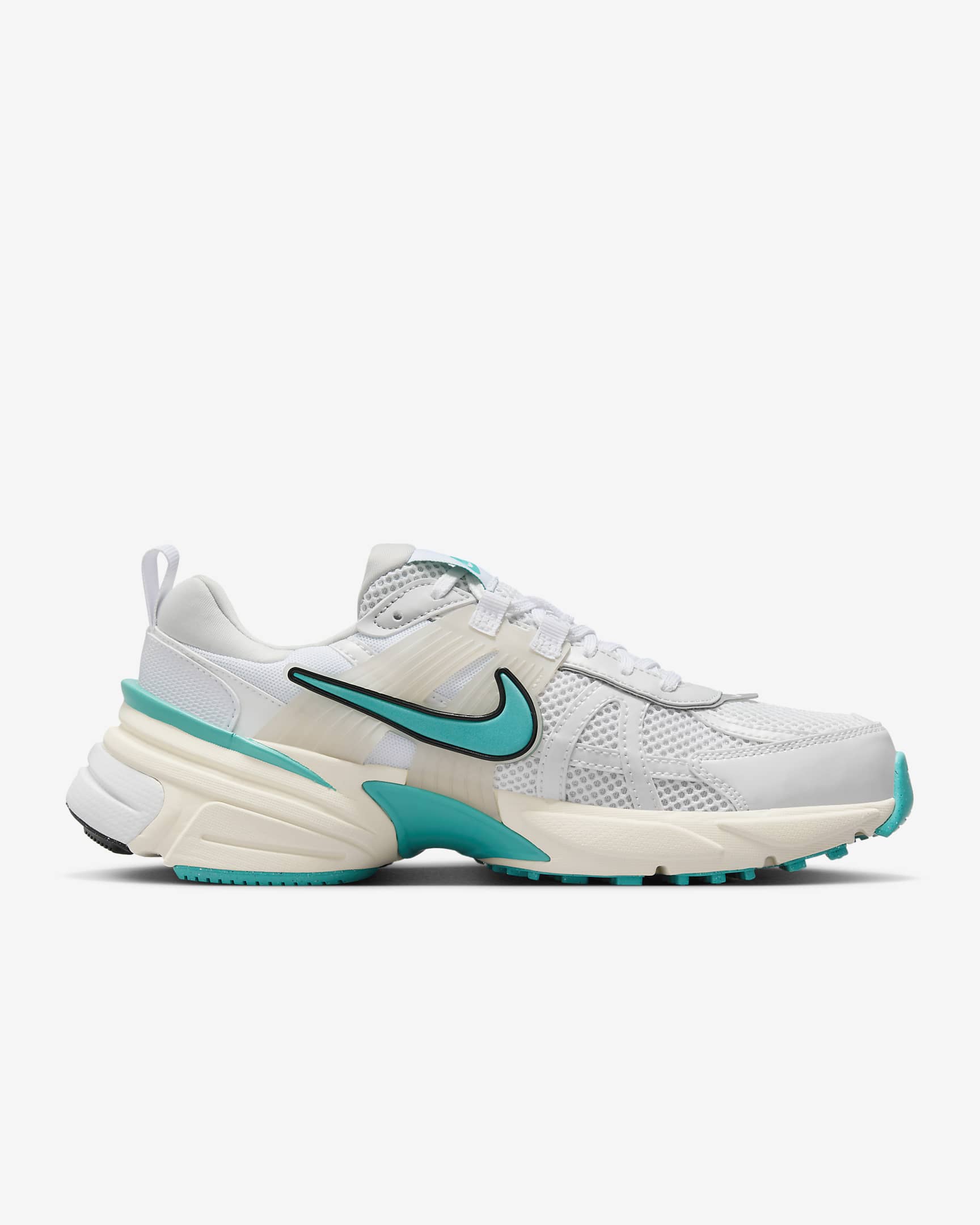 Nike V2K Run Shoes - White/Coconut Milk/Summit White/Dusty Cactus