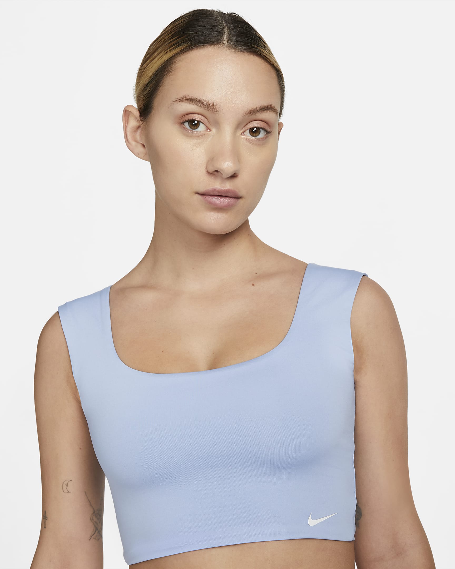 Nike Essential Women's Crop Swim Top - Cobalt Bliss