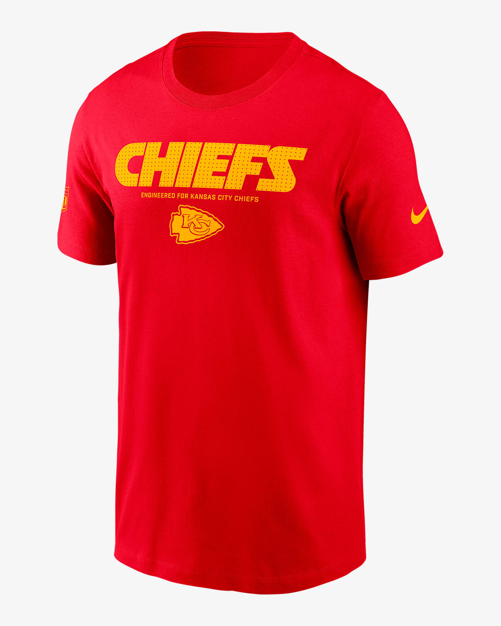 Kansas City Chiefs Sideline Team Issue Men's Nike Dri-FIT NFL T-Shirt - Red