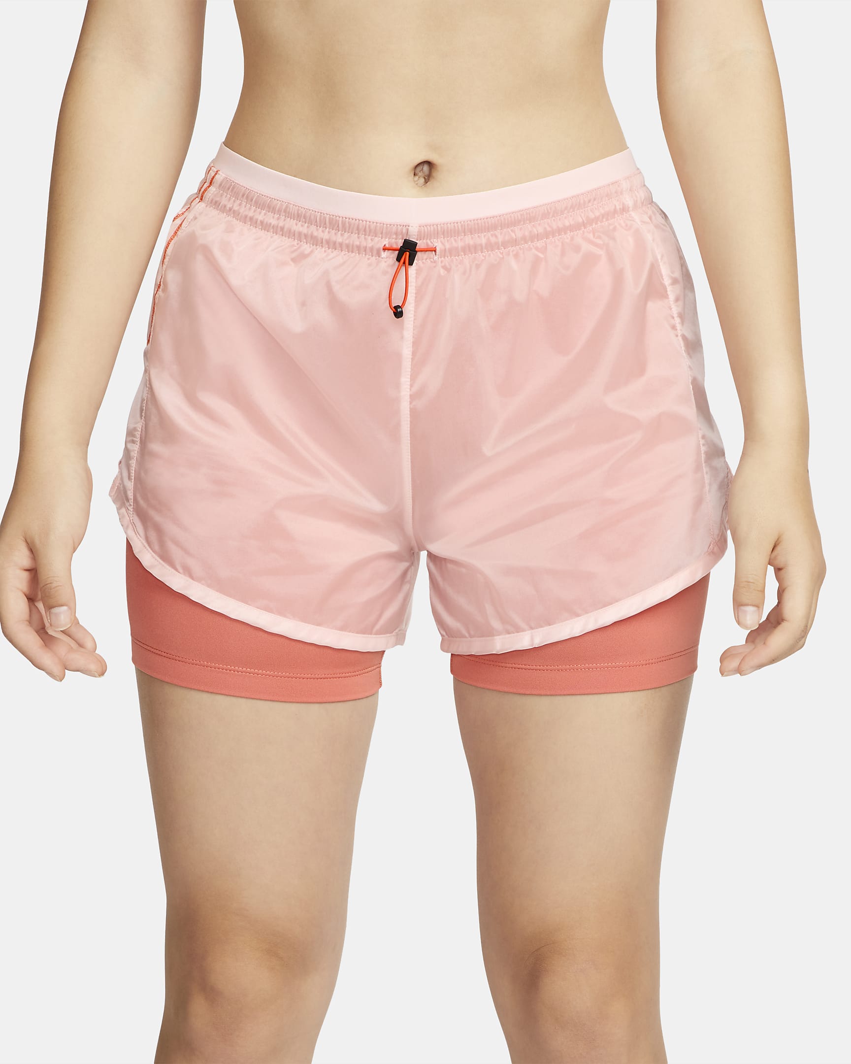 Nike Icon Clash Tempo Luxe Women's MidRise Running Shorts.