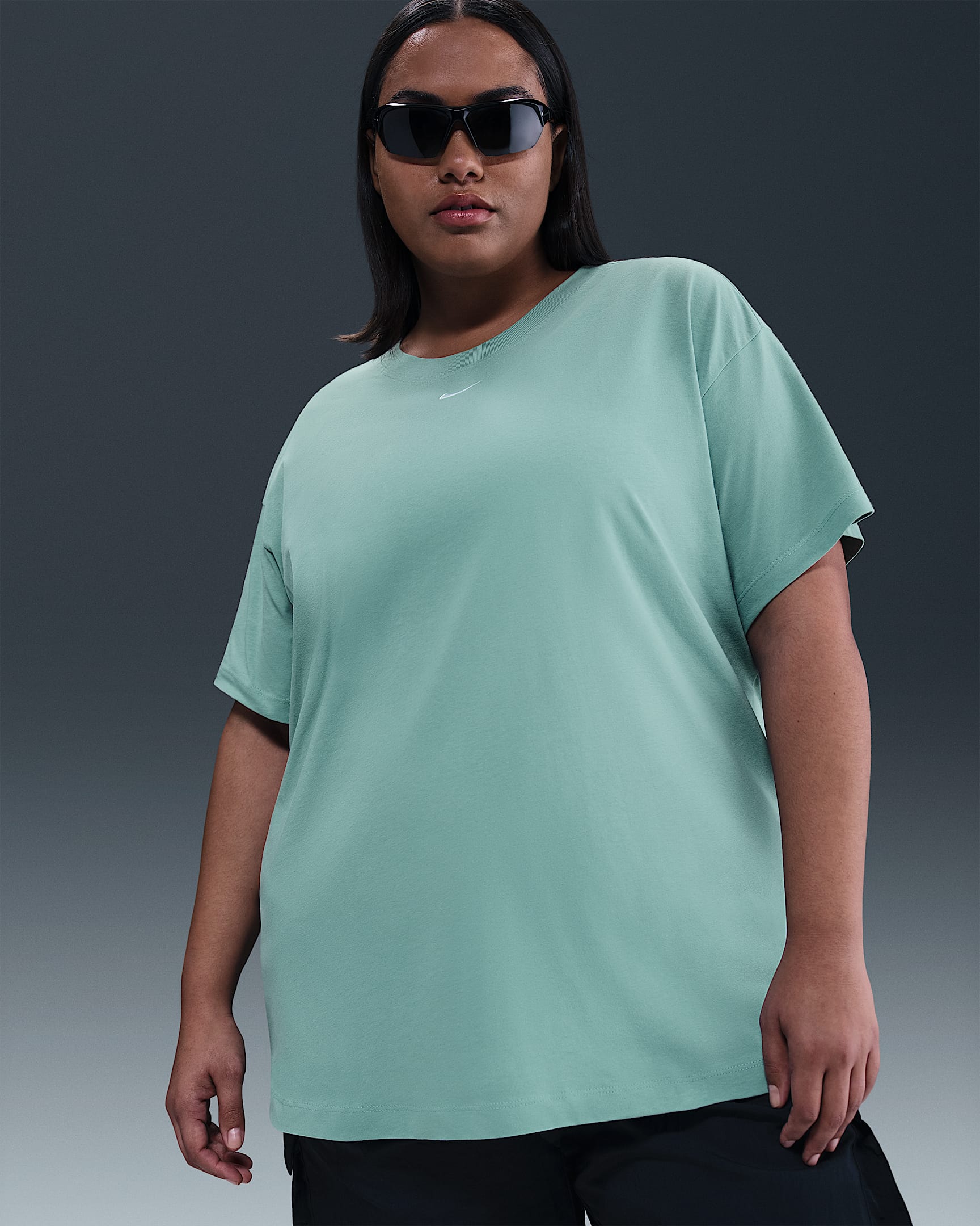 Nike Sportswear Essential Women's T-Shirt (Plus Size) - Cannon
