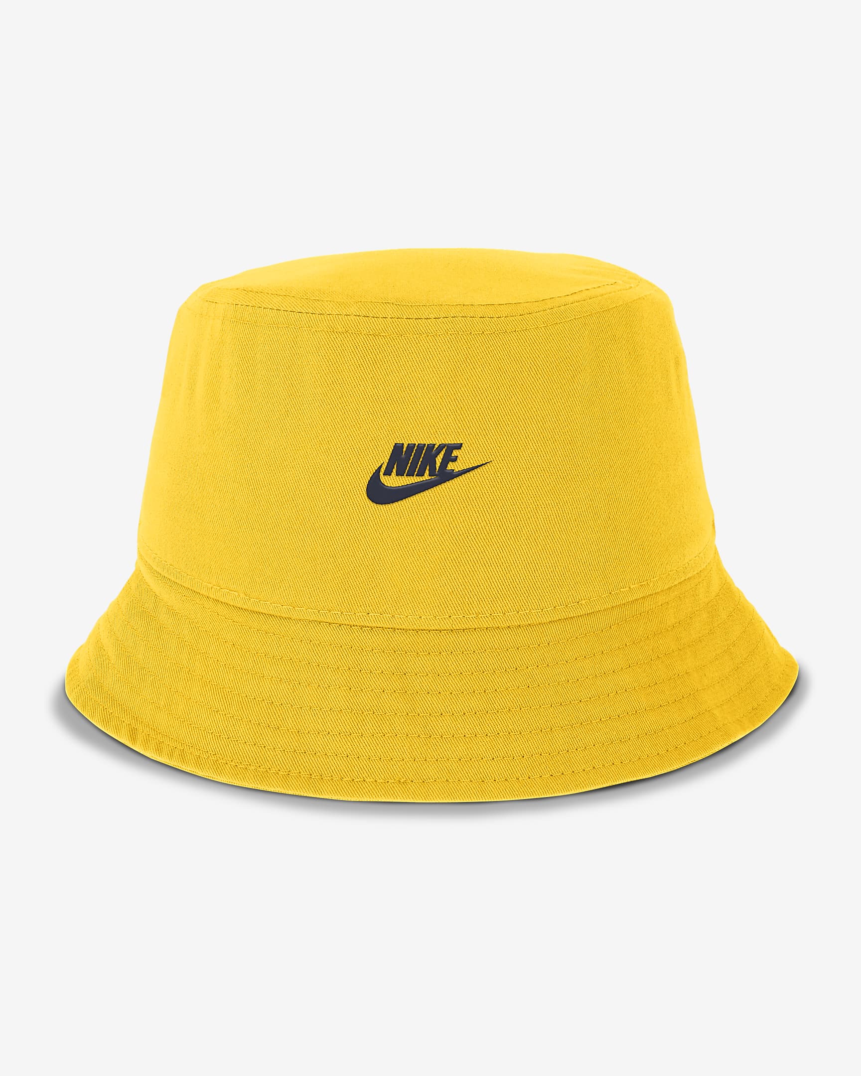 Michigan Wolverines Legacy Apex Men's Nike College Bucket Hat - Amarillo