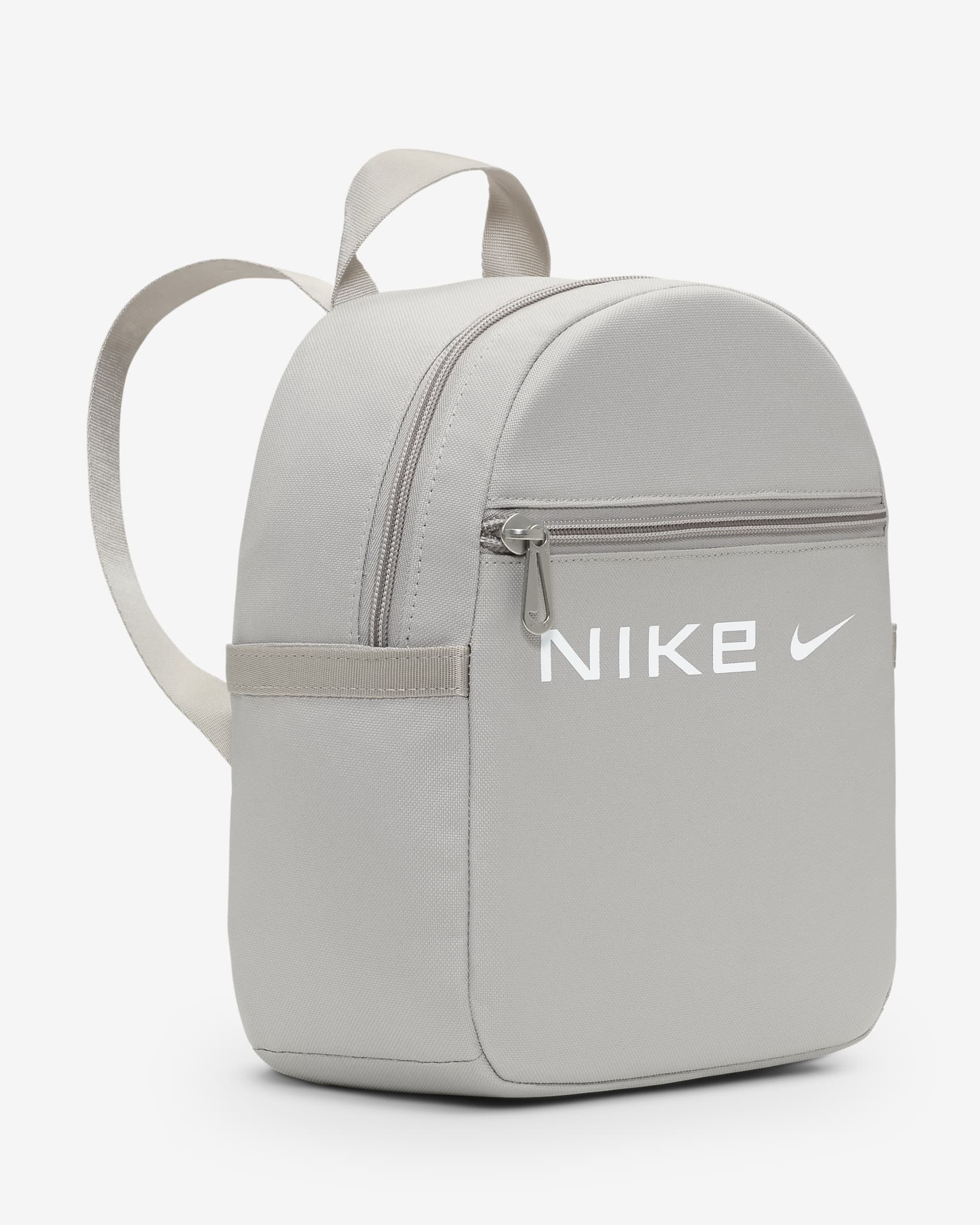 Minimochila para mujer (6 L) Nike Sportswear Futura - Mena de hierro claro/Mena de hierro claro/Blanco