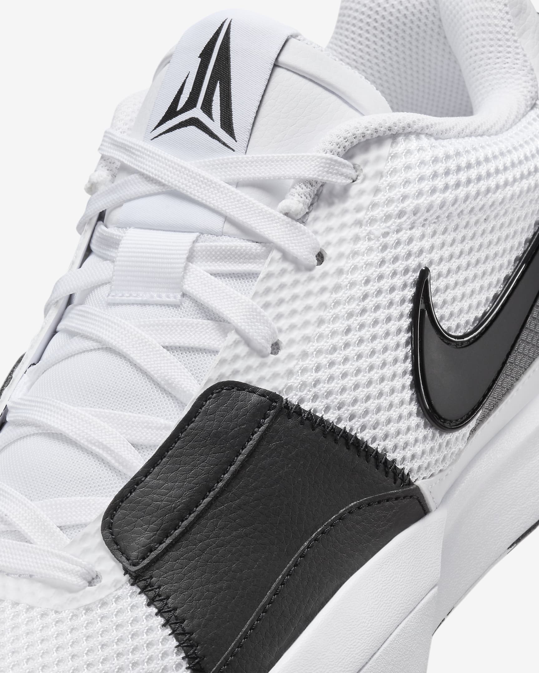 Ja 1 "White/Black" Basketball Shoes - White/White/Black