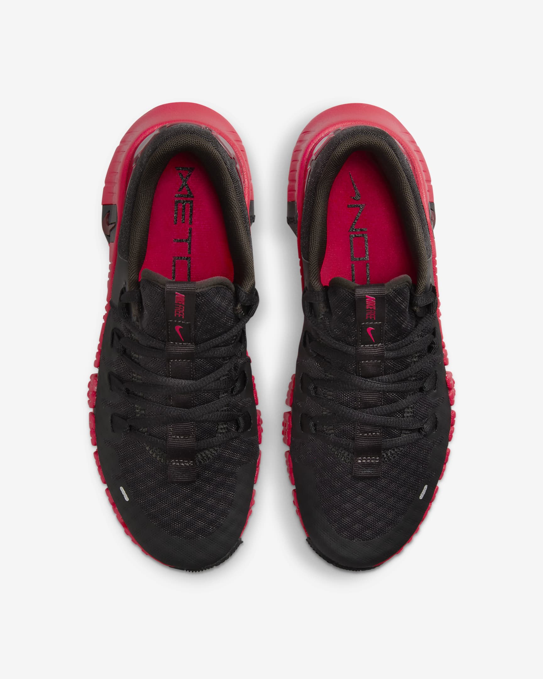 Nike Free Metcon 5 Women's Workout Shoes - Black/Challenge Red/Team Crimson/Siren Red