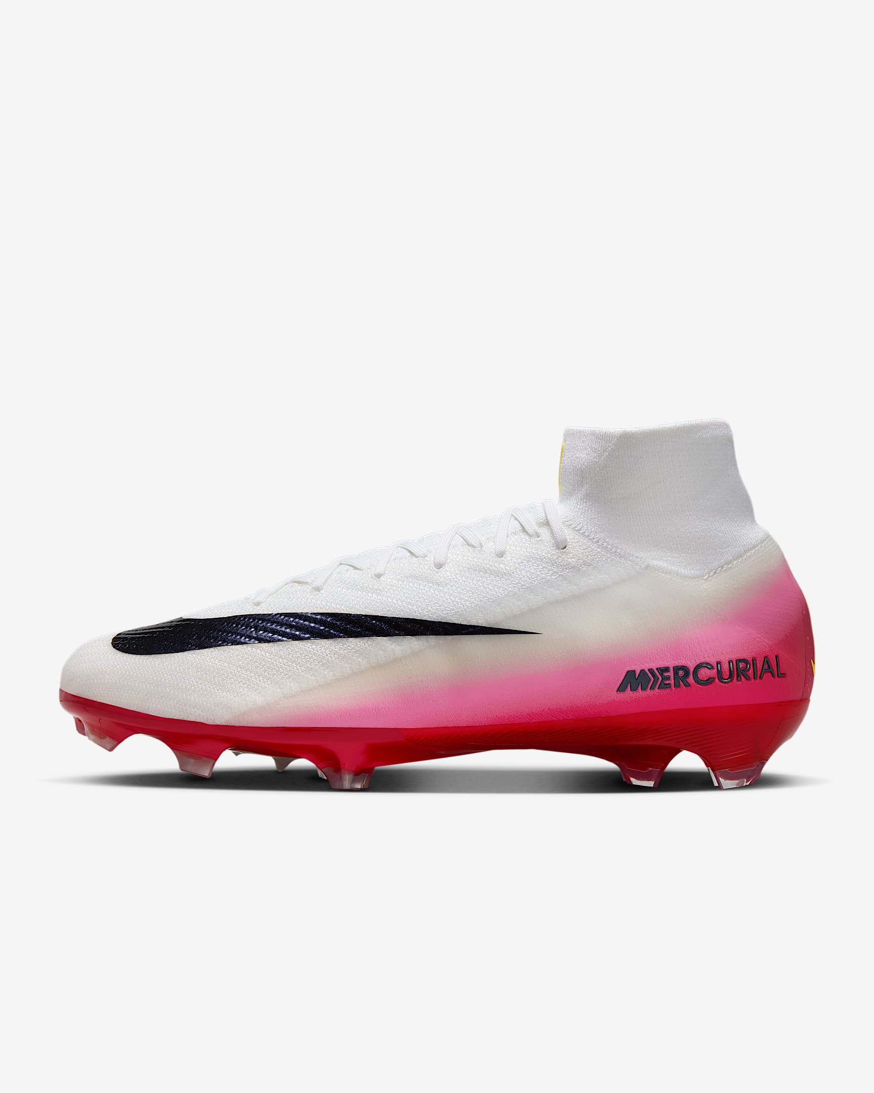 Nike Mercurial Superfly 10 Elite FG High-Top Football Boot - University Red/Dark Obsidian