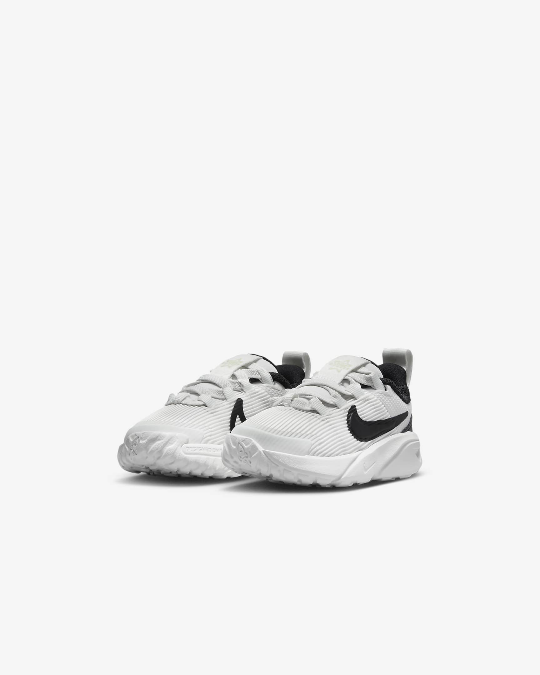 Buty dla niemowląt i maluchów Nike Star Runner 4 - Summit White/Barely Volt/Biel/Czerń