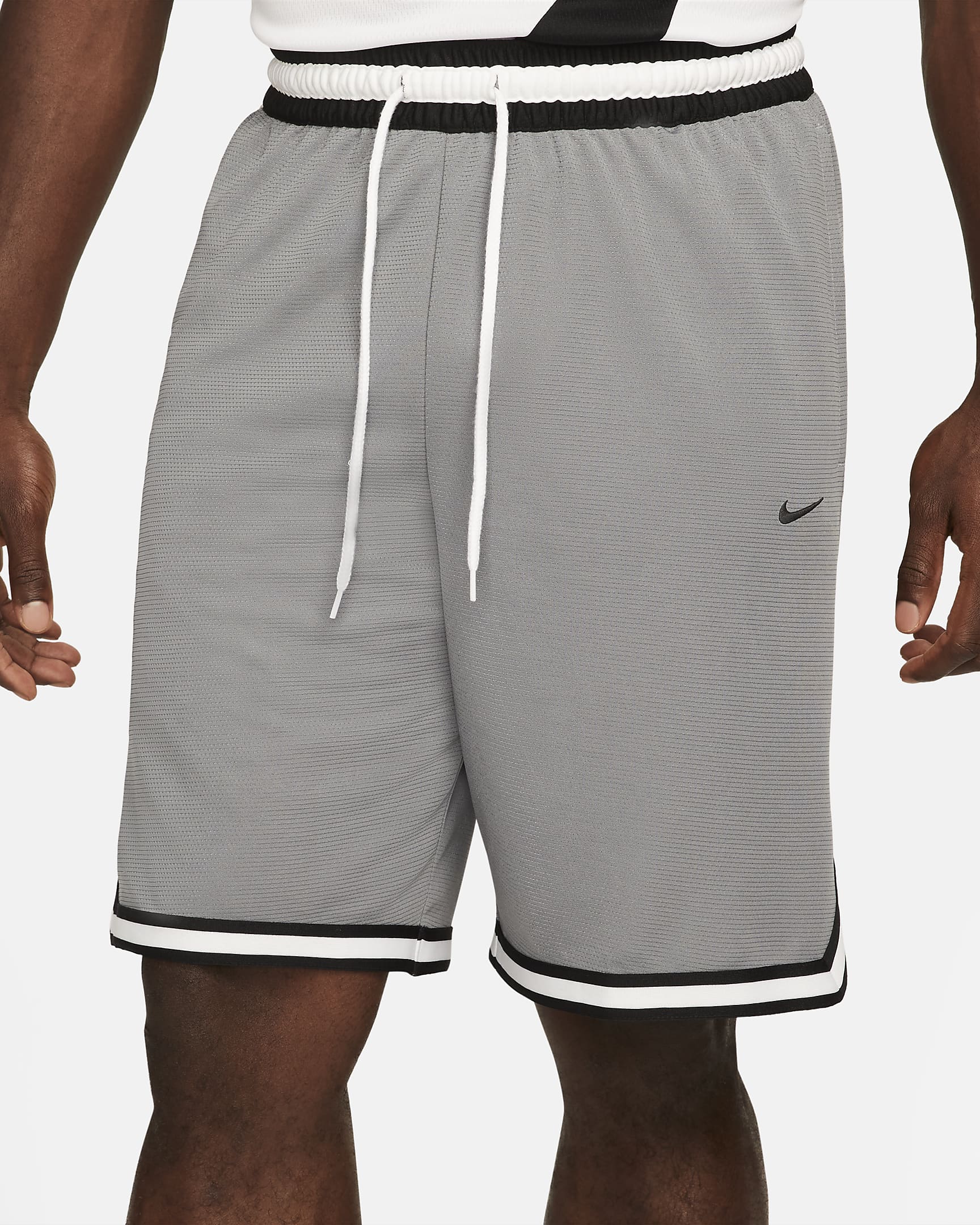 Shorts de básquetbol de 25 cm para hombre Nike Dri-FIT DNA - Gris azulado/Negro