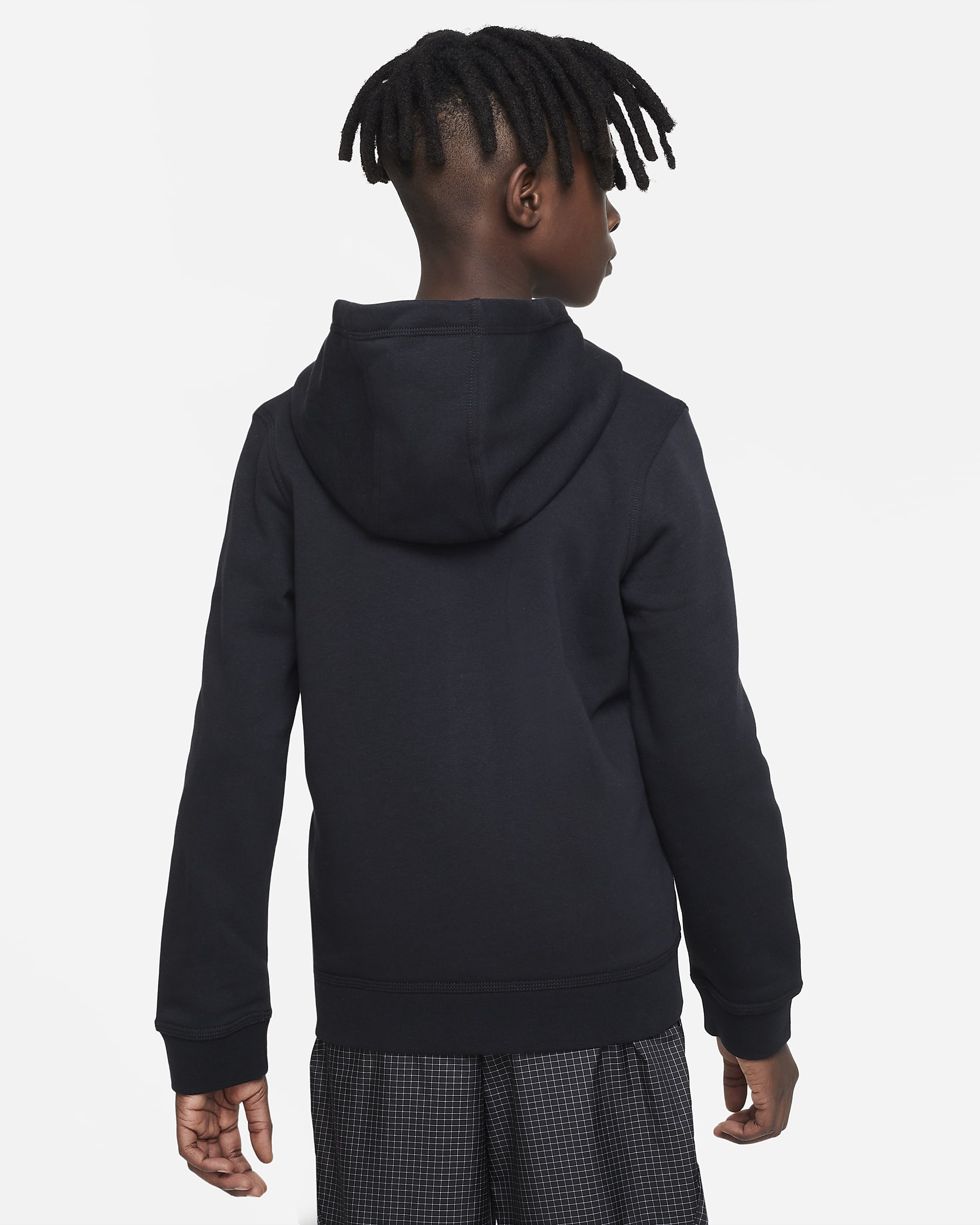 Nike Sportswear Club Fleece Older Kids' (Boys') FullZip Hoodie. Nike LU