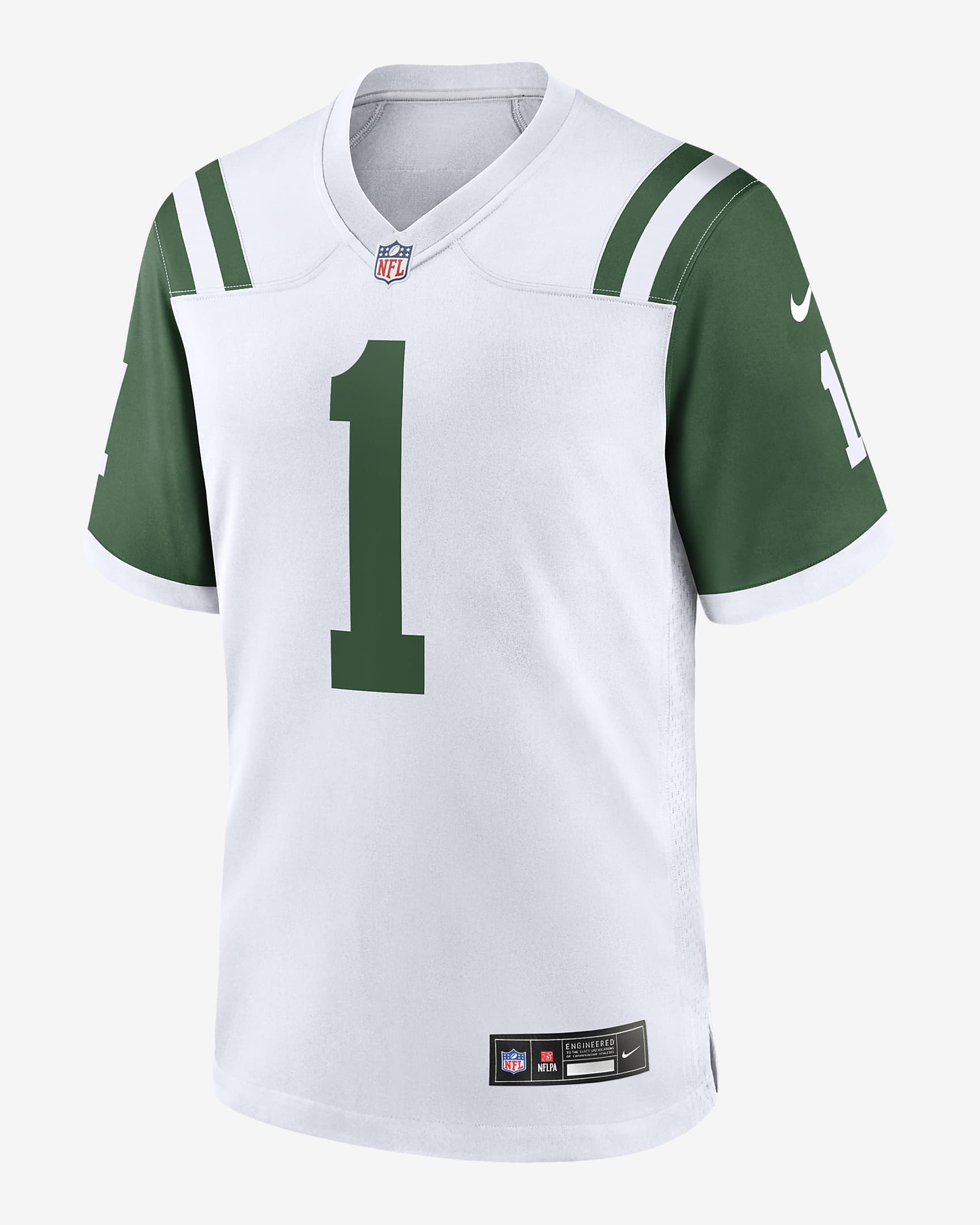 Jersey de fútbol americano Nike de la NFL Game para hombre Sauce Gardner New York Jets - Blanco