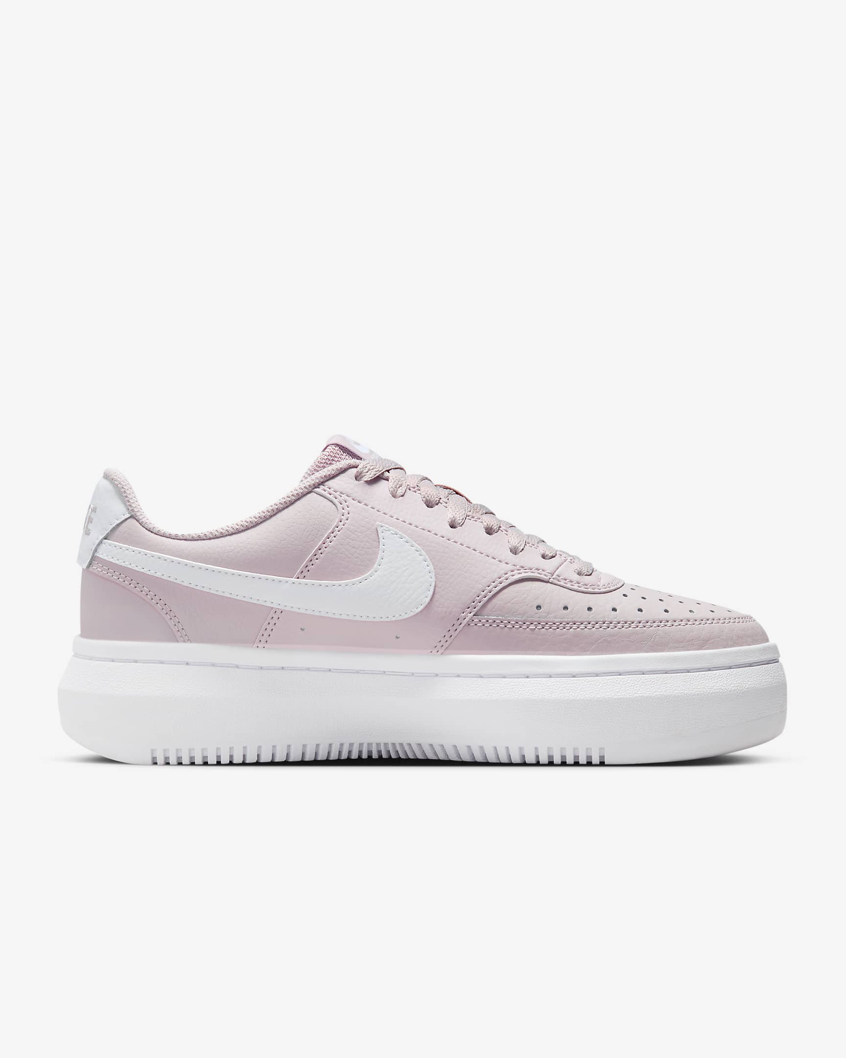 Chaussures Nike Court Vision Alta pour Femme - Platinum Violet/Blanc