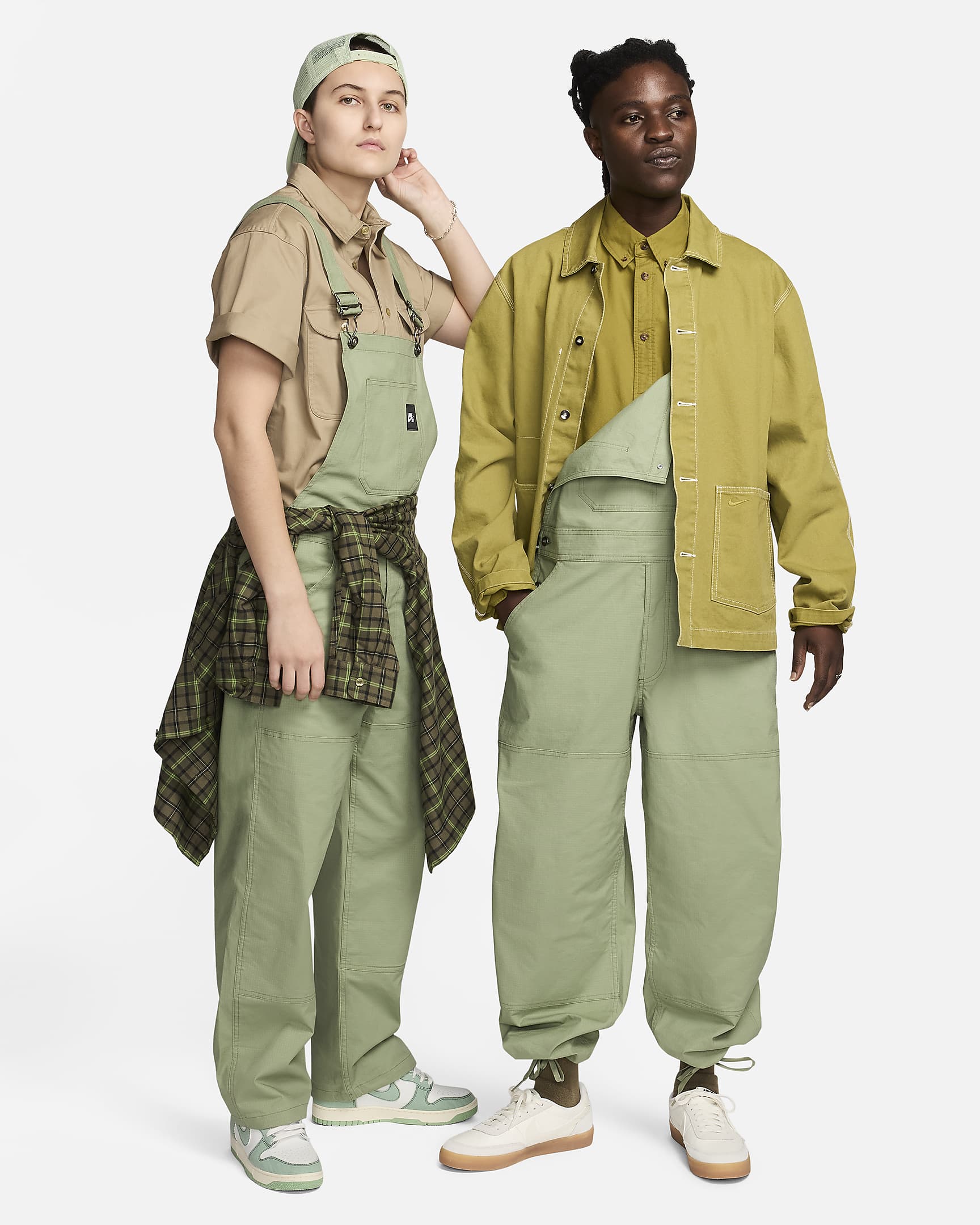 Nike SB Skateboard-Overalls - Oil Green