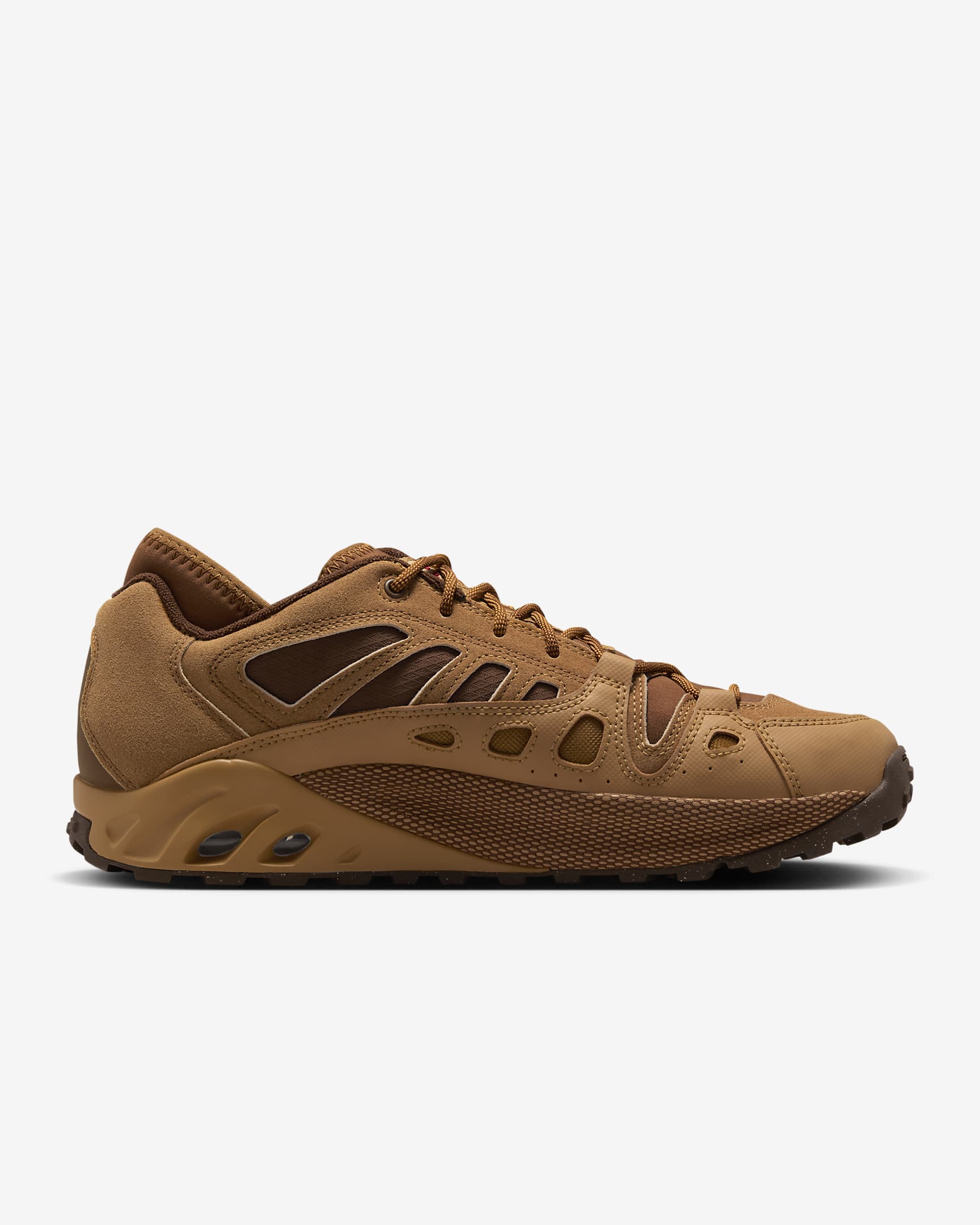 Ανδρικά παπούτσια Nike ACG Air Exploraid - Flax/Cacao Wow/Light British Tan/Gym Red