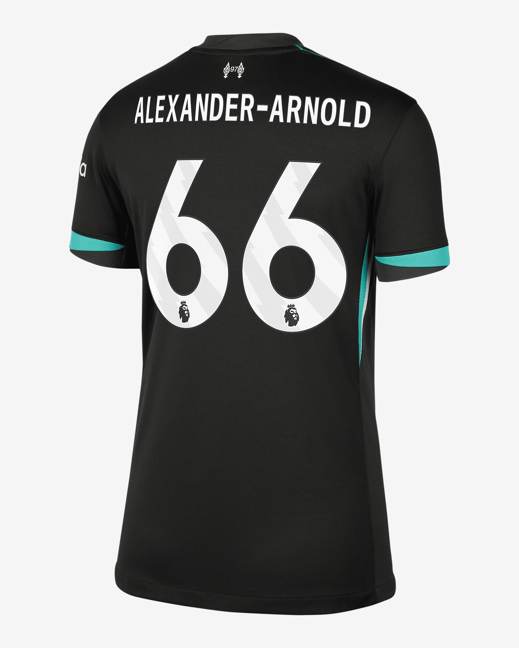 Trent Alexander-Arnold Liverpool 2024/25 Stadium Away Women's Nike Dri-FIT Soccer Jersey - Forest Green