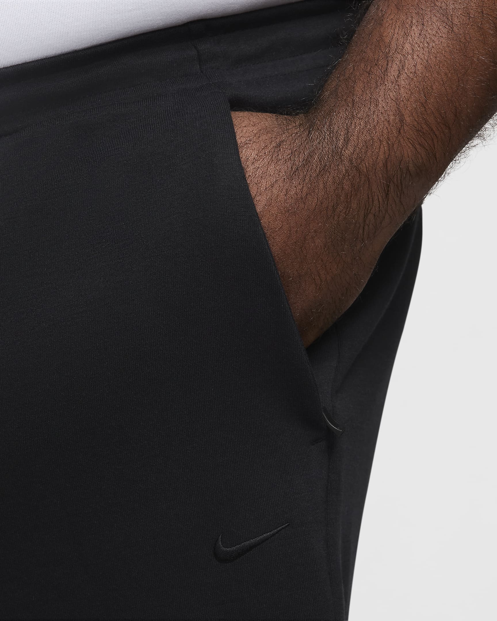 Nike Primary Men's 18cm (approx.) Dri-FIT UV Unlined Versatile Shorts - Black/Black