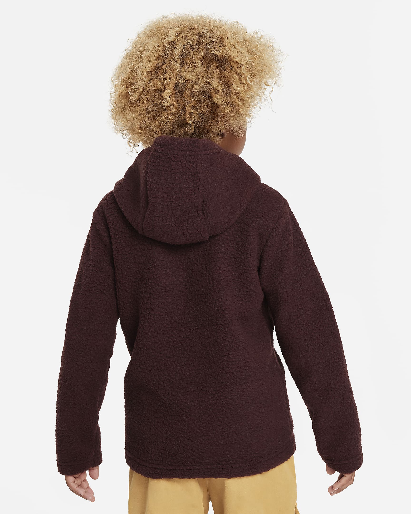 Sudadera con gorro para niño talla pequeña Nike Sportswear
 - Burdeos enérgico