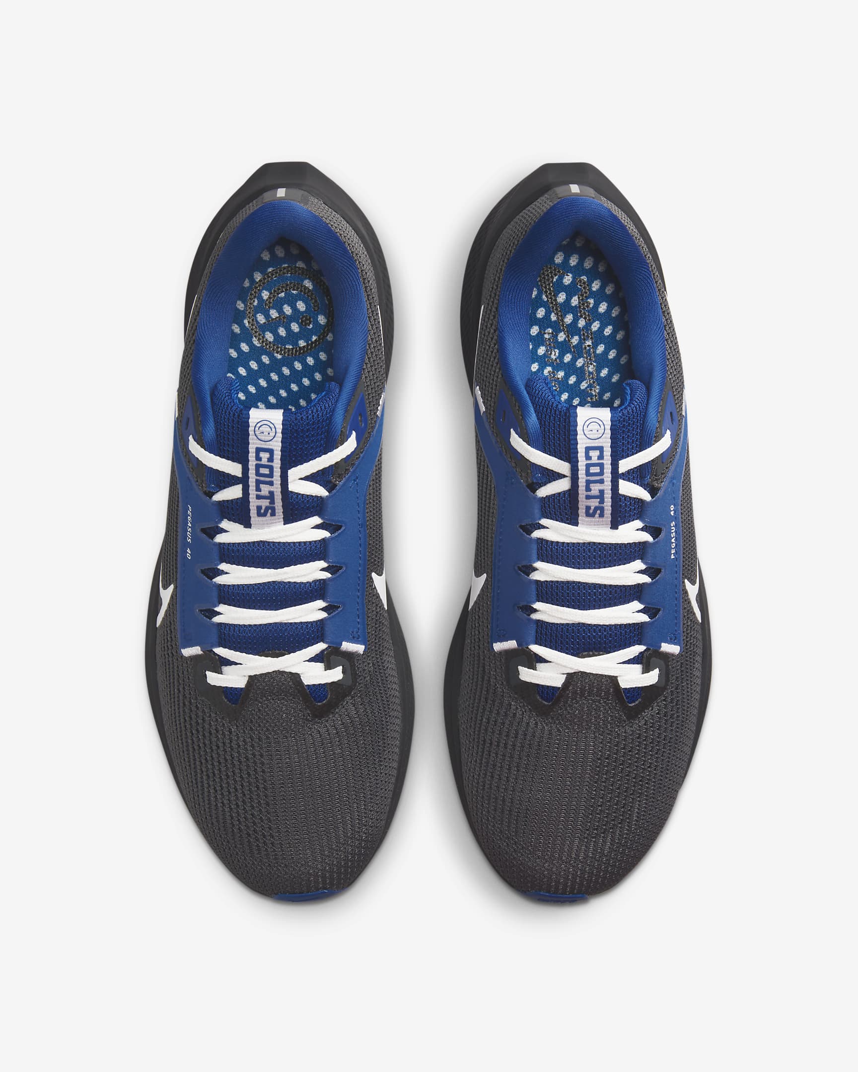 Nike Pegasus 40 (NFL Indianapolis Colts) Men's Road Running Shoes. Nike.com