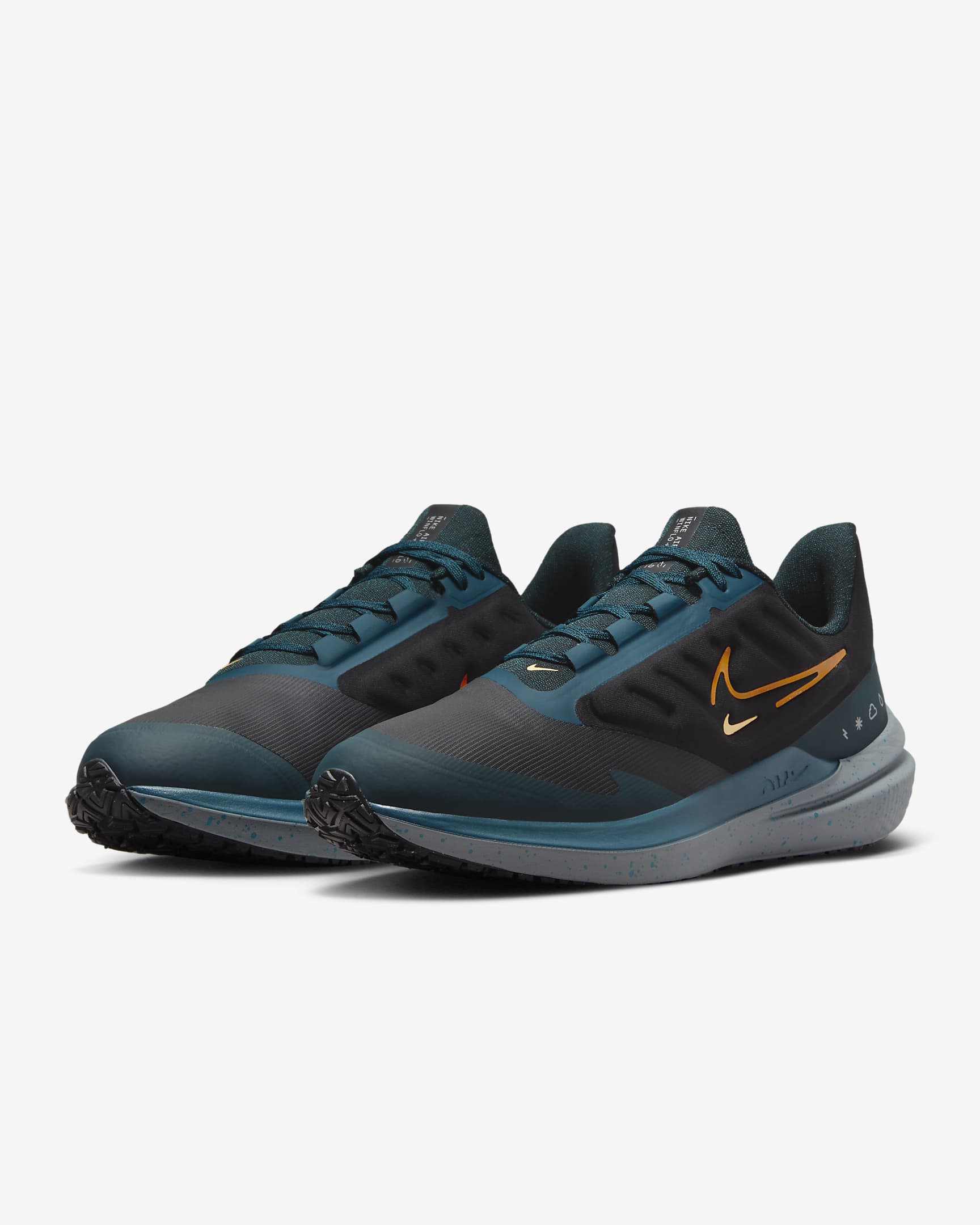 Weatherized Winflo Löparsko för hårt underlag Weatherized Nike Winflo 9 Shield för män ...