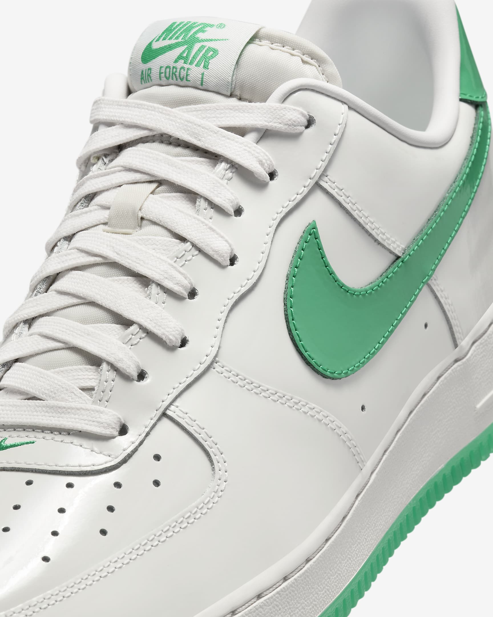 Nike Air Force 1 '07 Premium Zapatillas - Hombre - Platinum Tint/Stadium Green