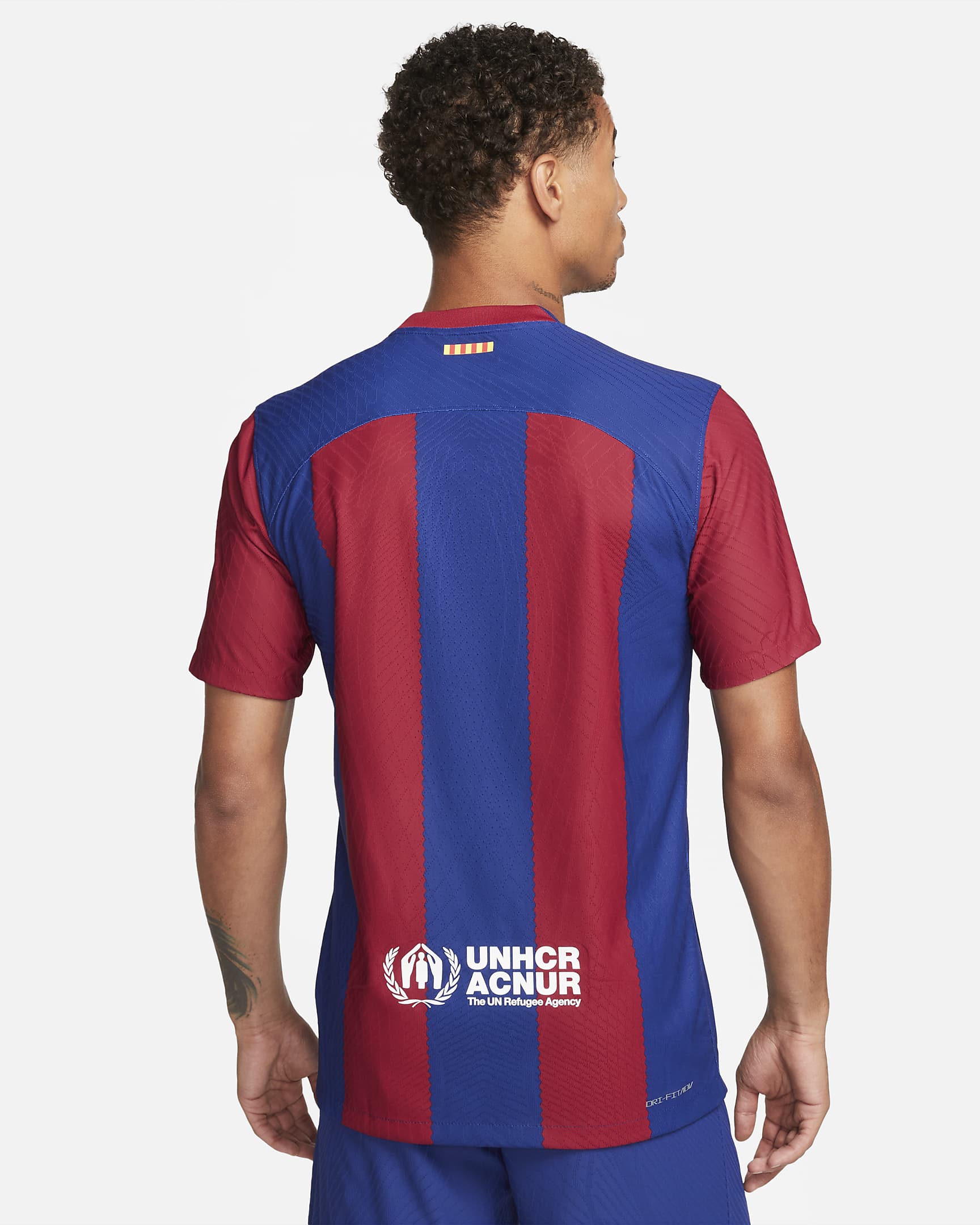 Jersey de fútbol Nike Dri-FIT ADV del FC Barcelona local 2023/24 Match para hombre - Azul royal intenso/Rojo noble/Blanco