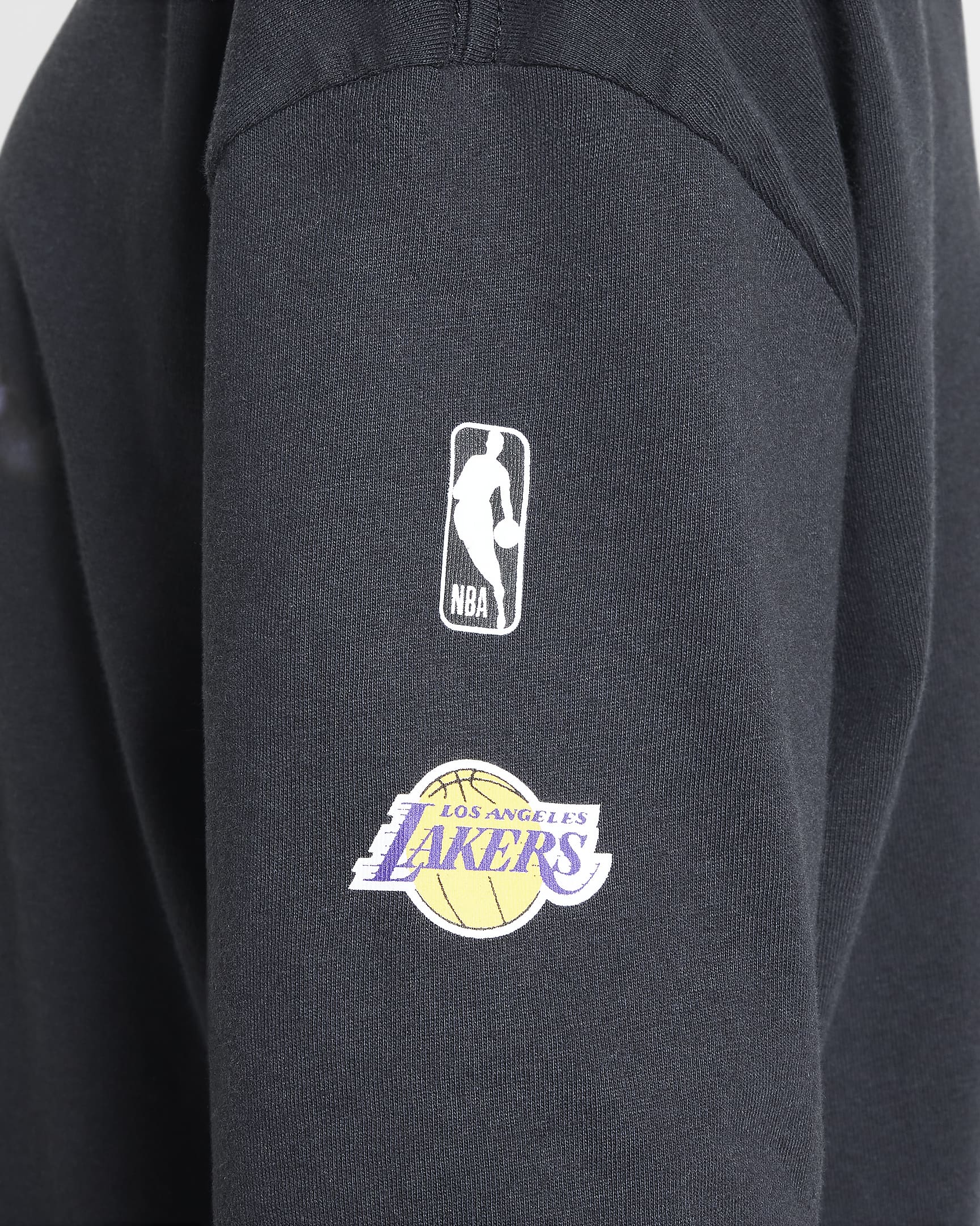 T-shirt à manches longues Nike NBA Max90 Los Angeles Lakers Essential pour ado (garçon) - Noir