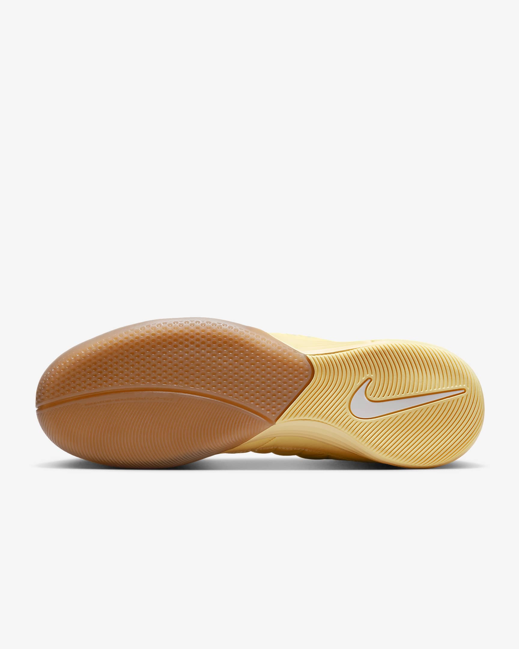 Tenis de fútbol de corte low para cancha cubierta Nike Lunargato II - Naranja láser claro/Vela