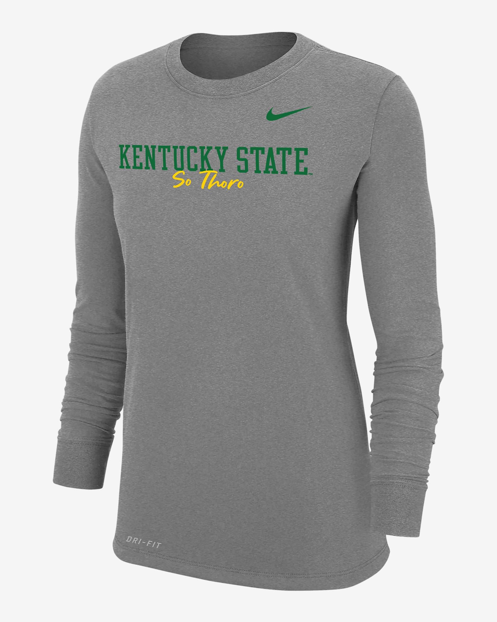 Nike College Dri-FIT 365 Kentucky State Women's Long-Sleeve T-Shirt ...