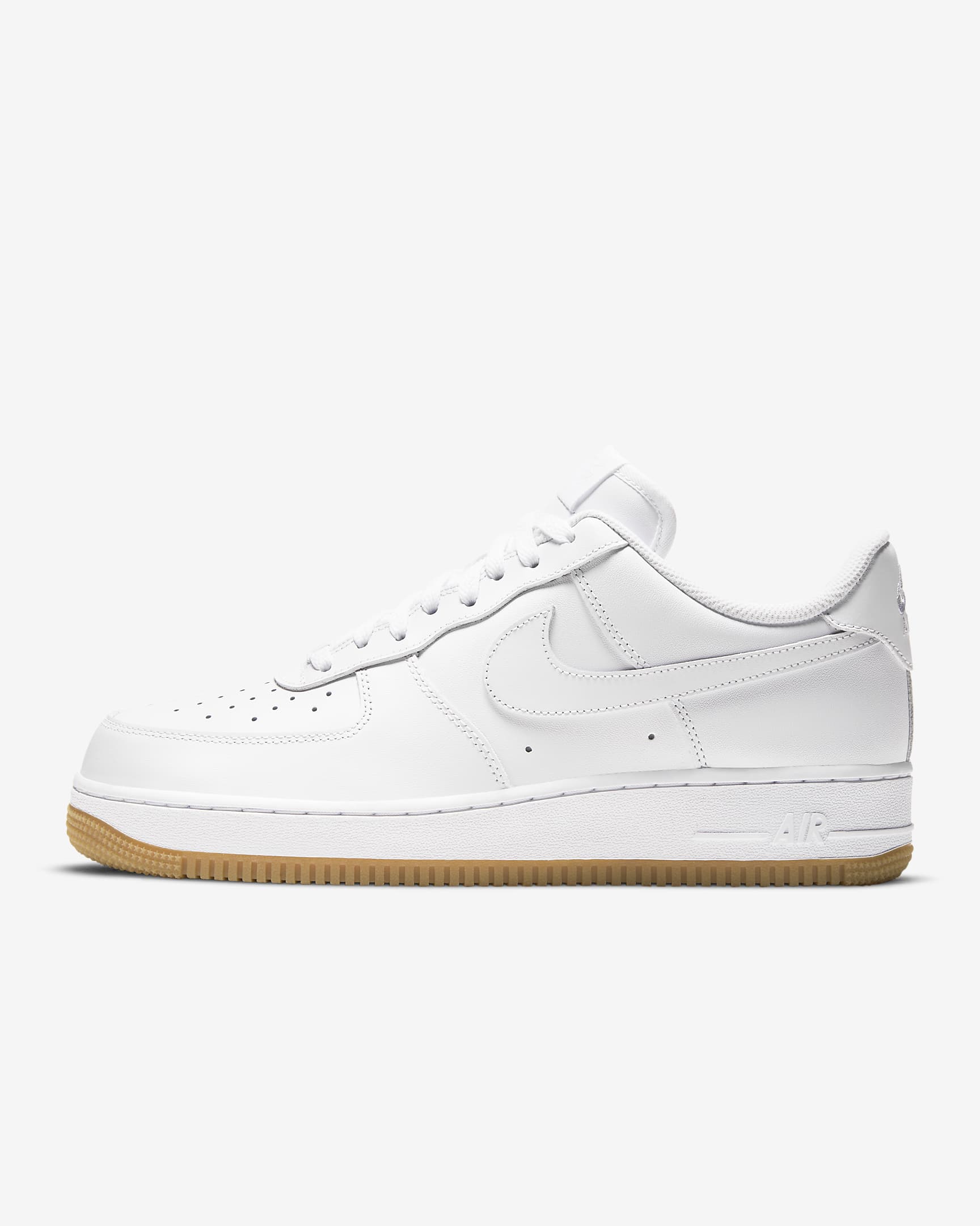 Nike Air Force 1 '07 Men's Shoes - White/Gum Light Brown/White