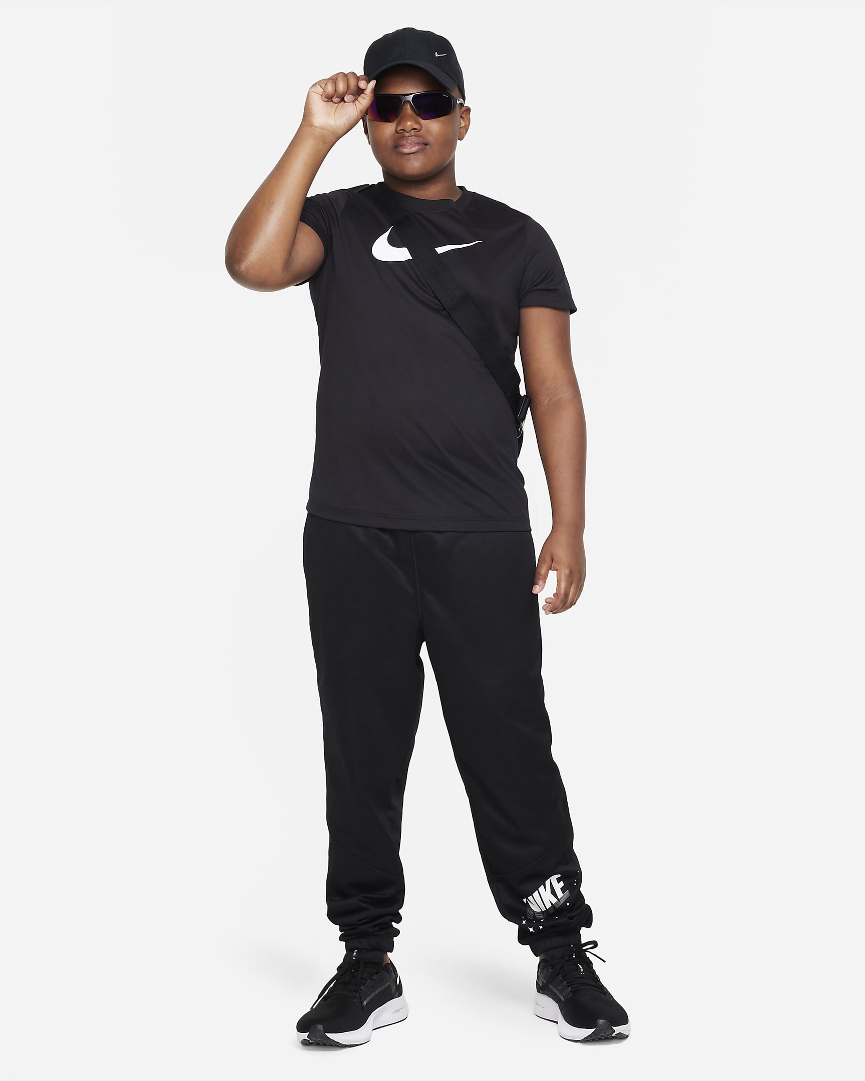 Nike Dri-FIT Big Kids' (Boys') Training T-Shirt (Extended Size). Nike.com