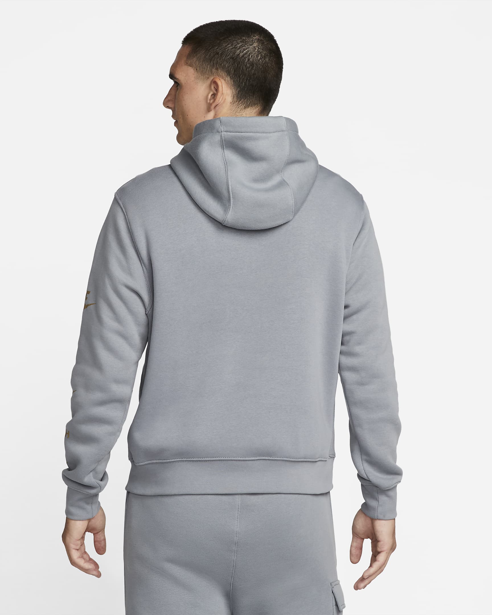 Nike Sportswear Standard Issue Men's Fleece Pullover Hoodie. Nike SE