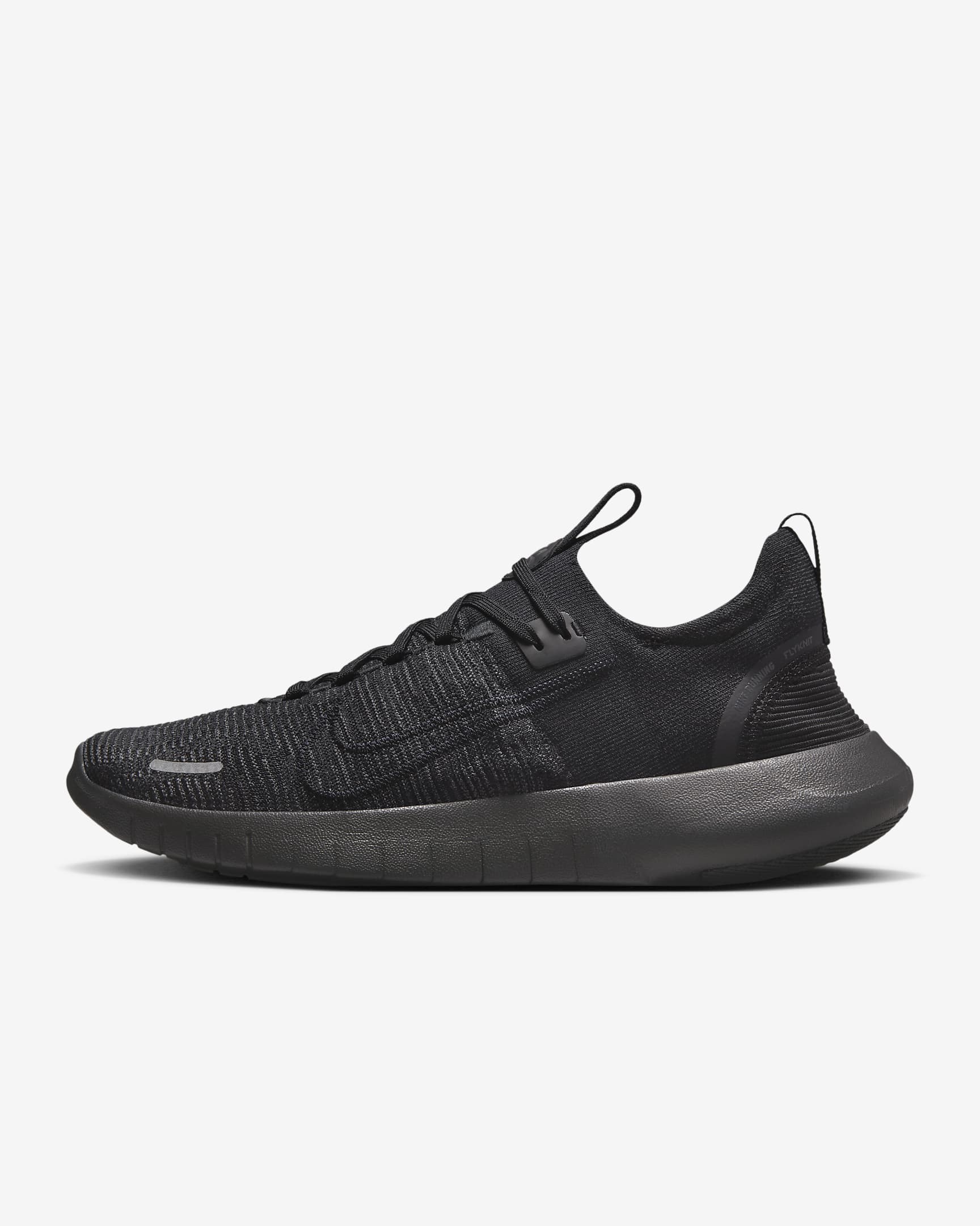 Nike Free RN NN Men's Road Running Shoes - Black/Anthracite/Black