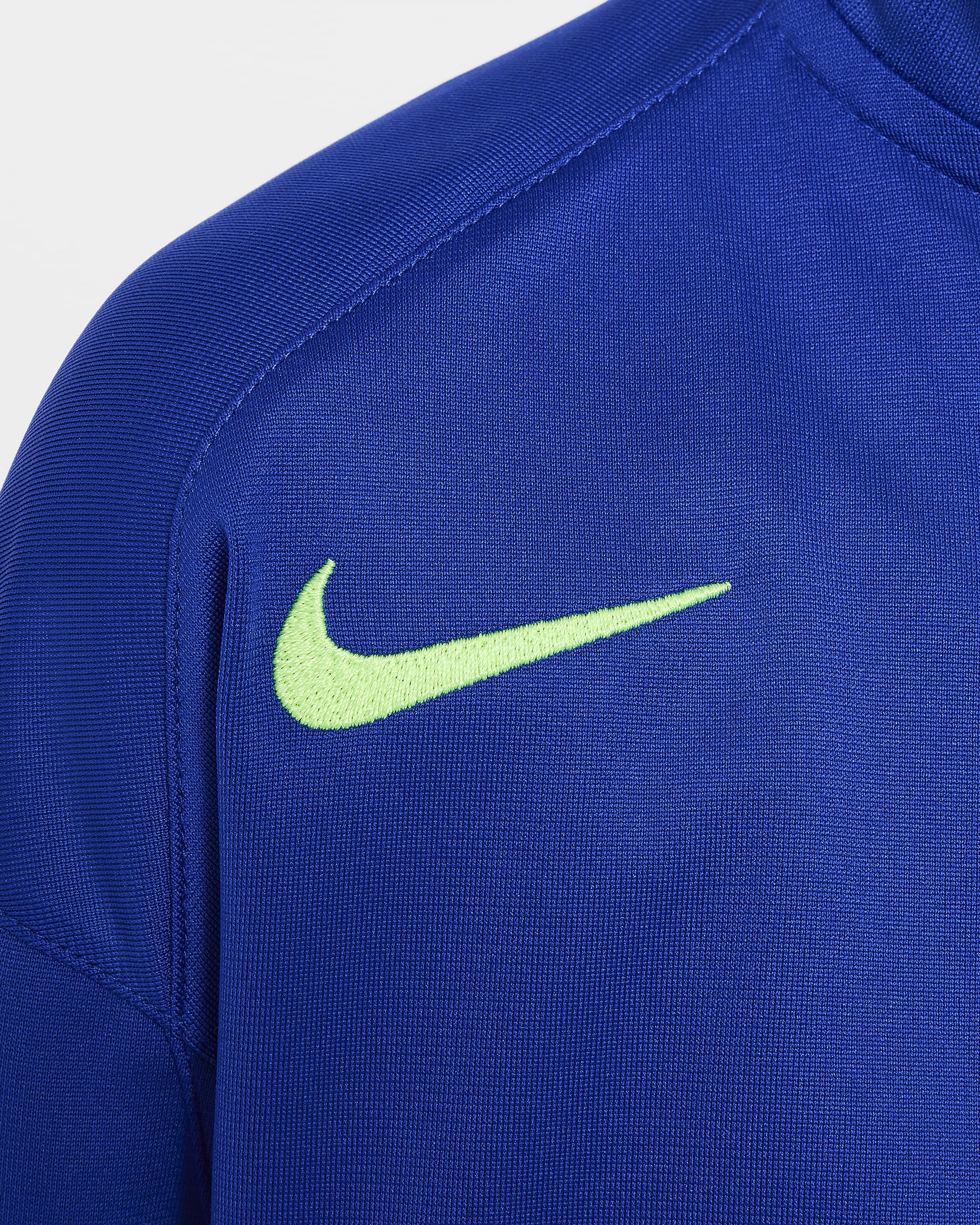 F.C. Barcelona Strike Third Younger Kids' Nike Dri-FIT Football Knit Tracksuit - Old Royal/Anthracite/Lime Blast/Lime Blast