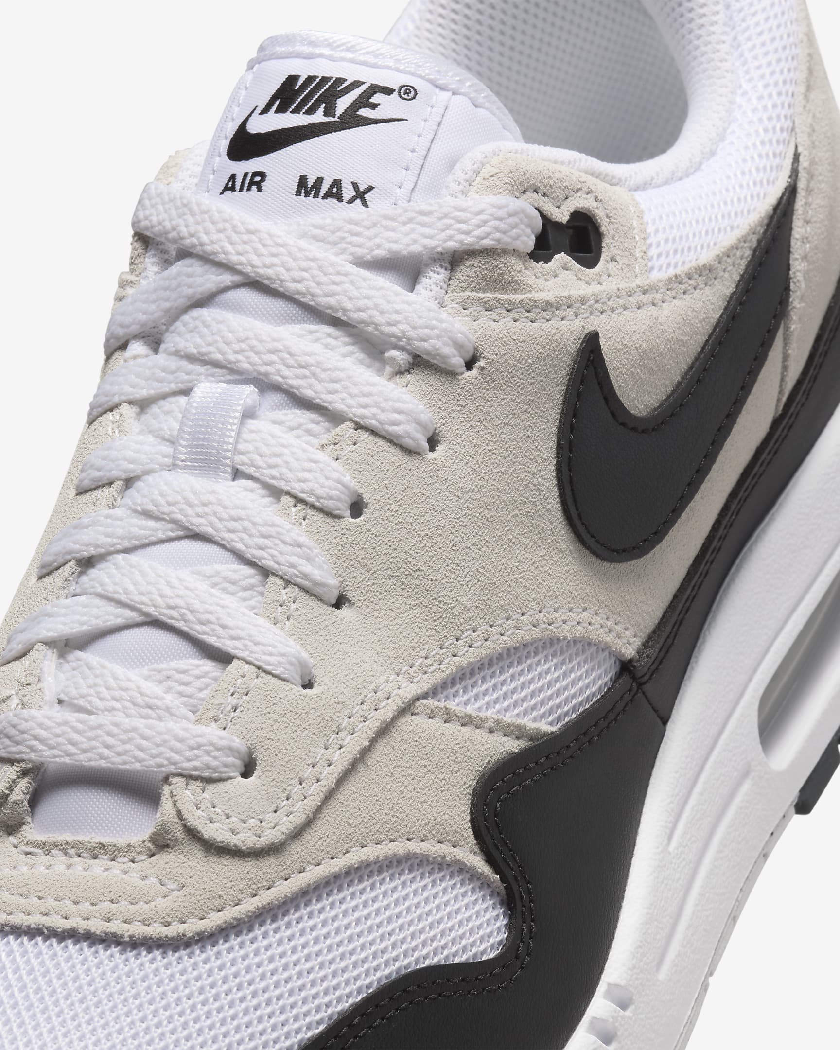 Nike Air Max 1 Essential Men's Shoes - White/Summit White/Black