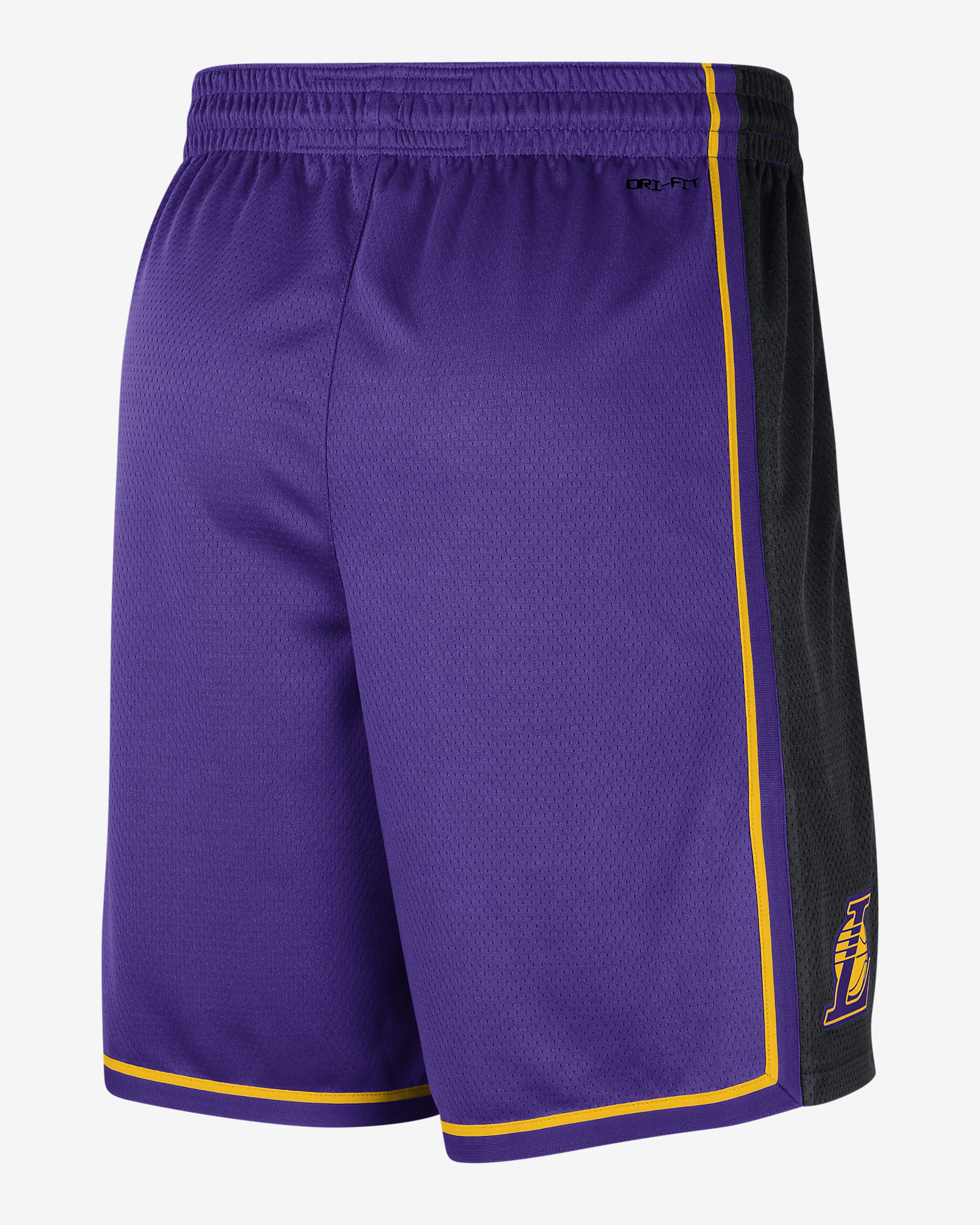 Los Angeles Lakers Statement Edition Men's Jordan Dri-FIT NBA Swingman Basketball Shorts - Field Purple/Amarillo